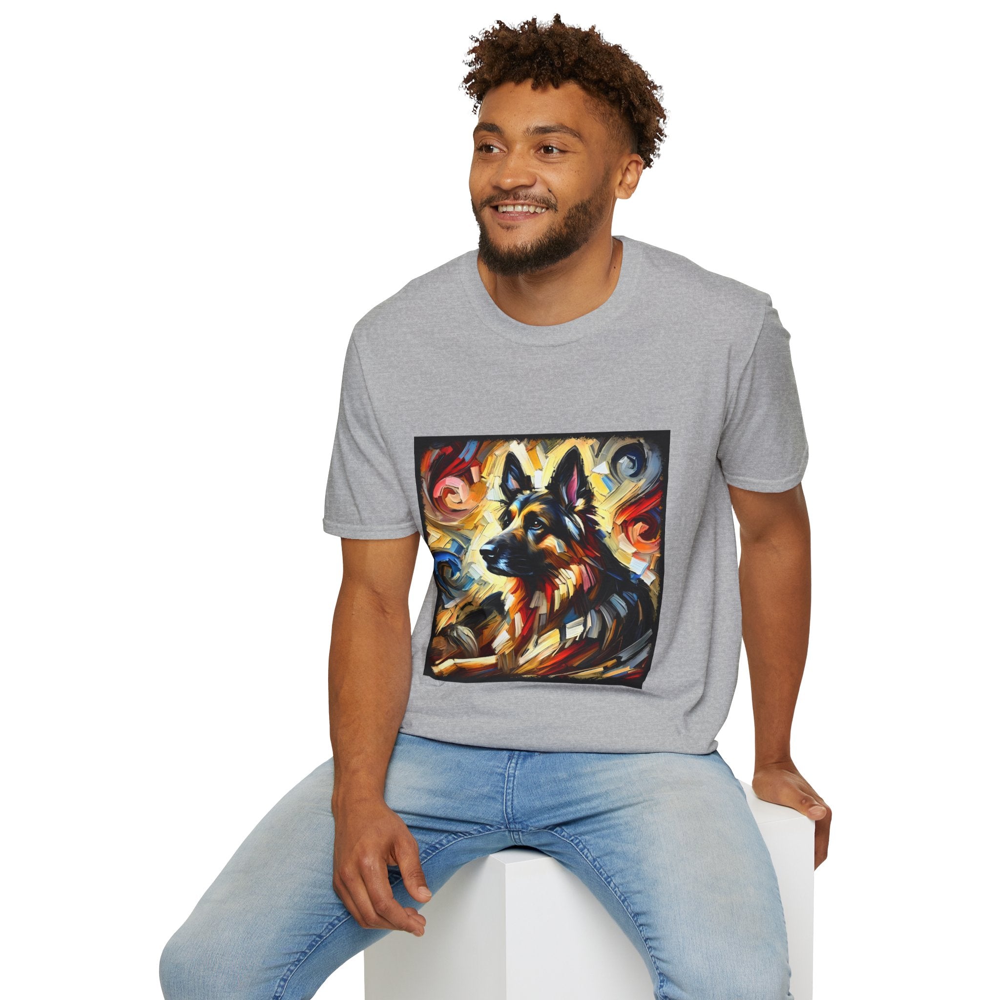 German Shepherd Bold Stroke Classic | Unisex Dog T-Shirt