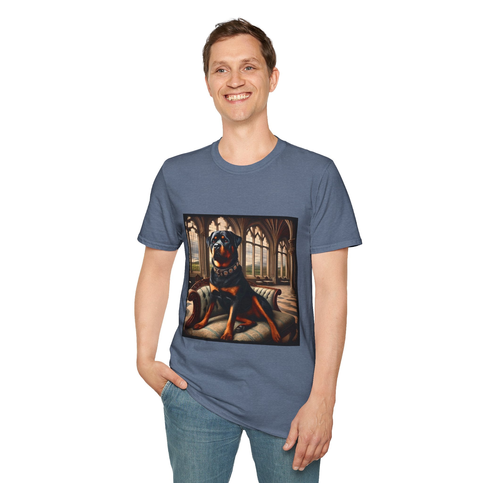 Rottweiler Poised Prince | Unisex Dog T-Shirt
