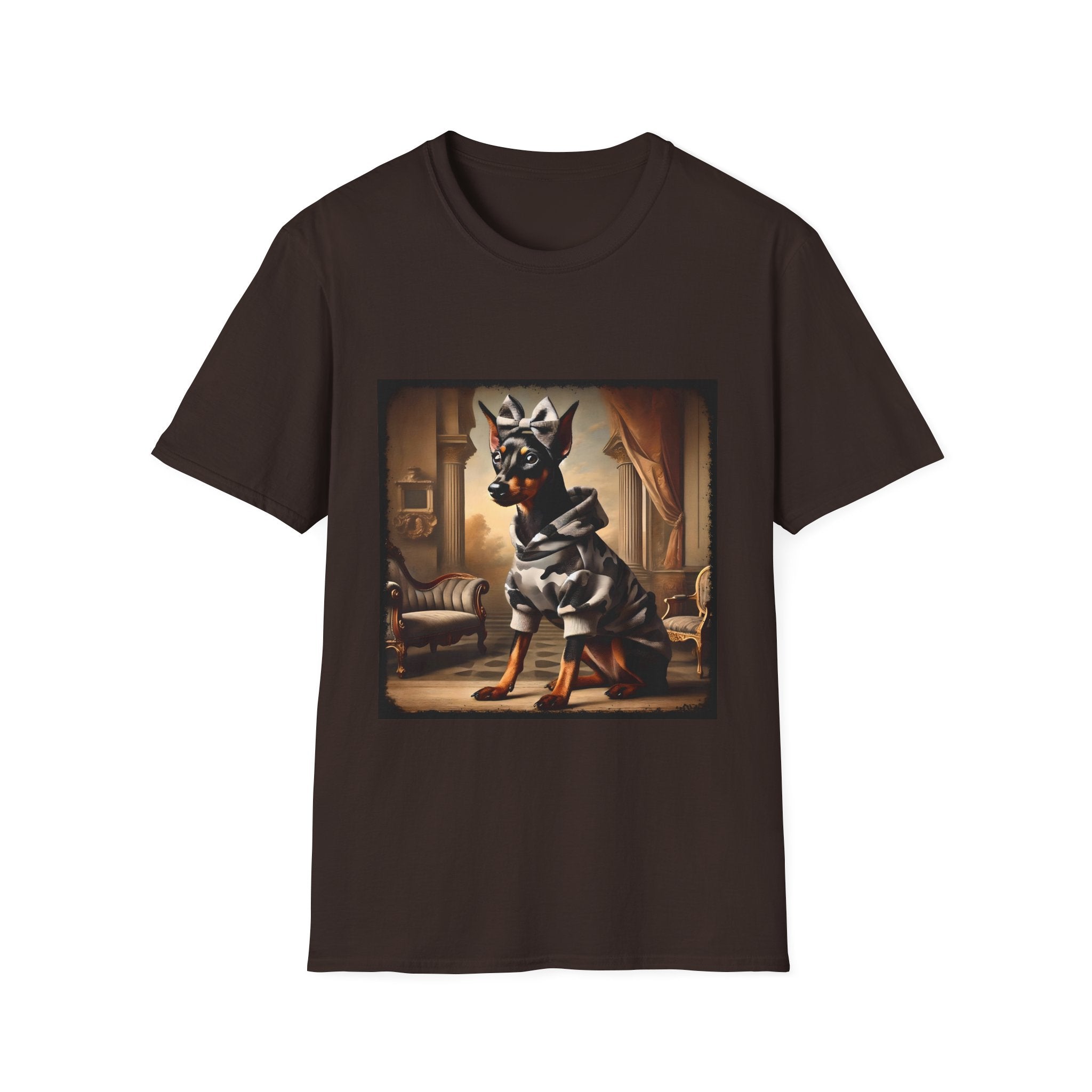 Doberman Pinscher Camo Princess | Unisex Dog T-Shirt