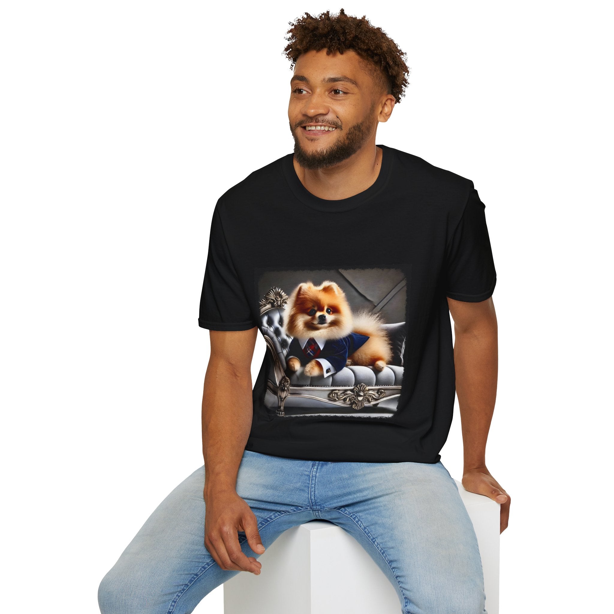 Pomeranian Mister Fetch | Unisex Dog T-Shirt