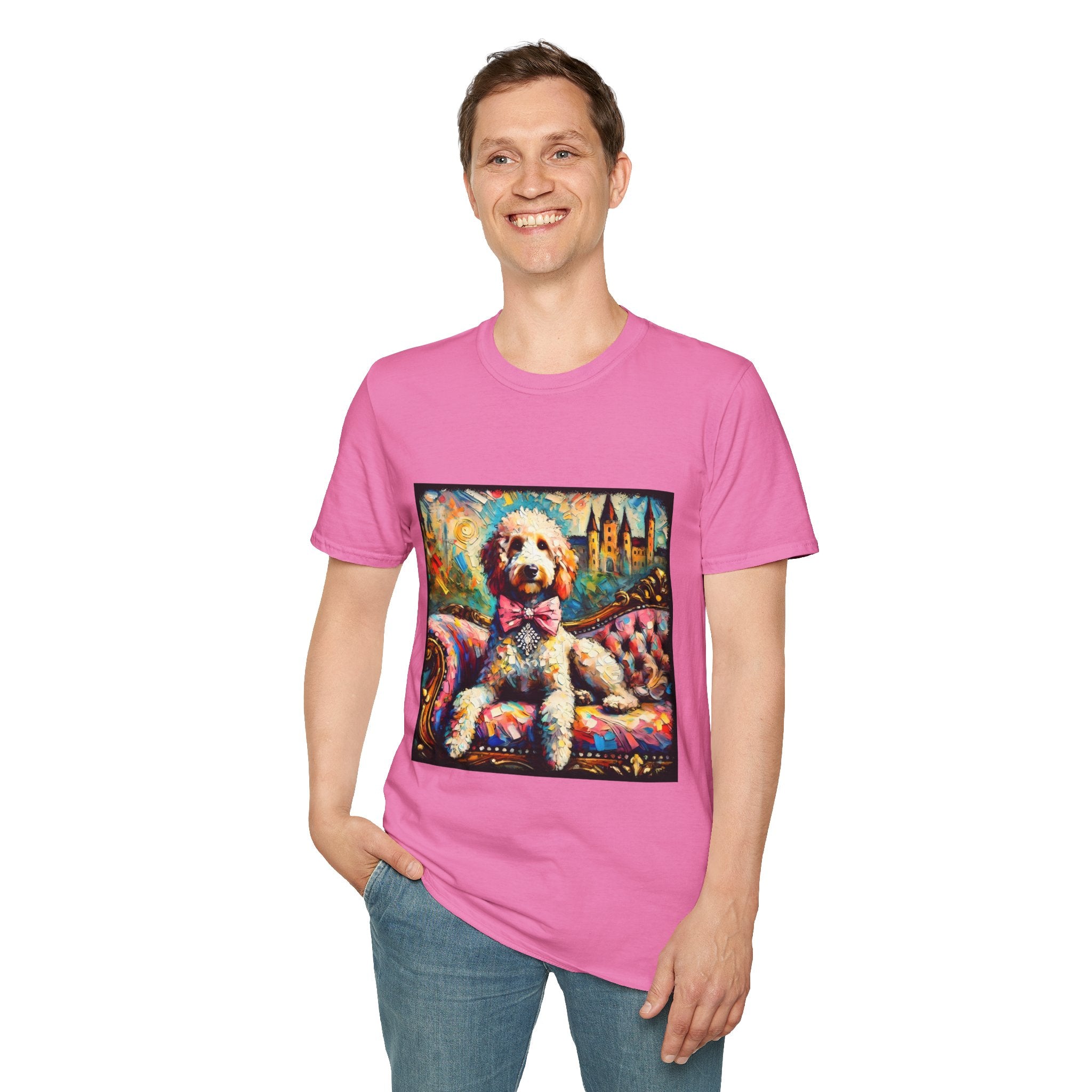 Labradoodle Diamond Princess Classic | Unisex Dog T-Shirt