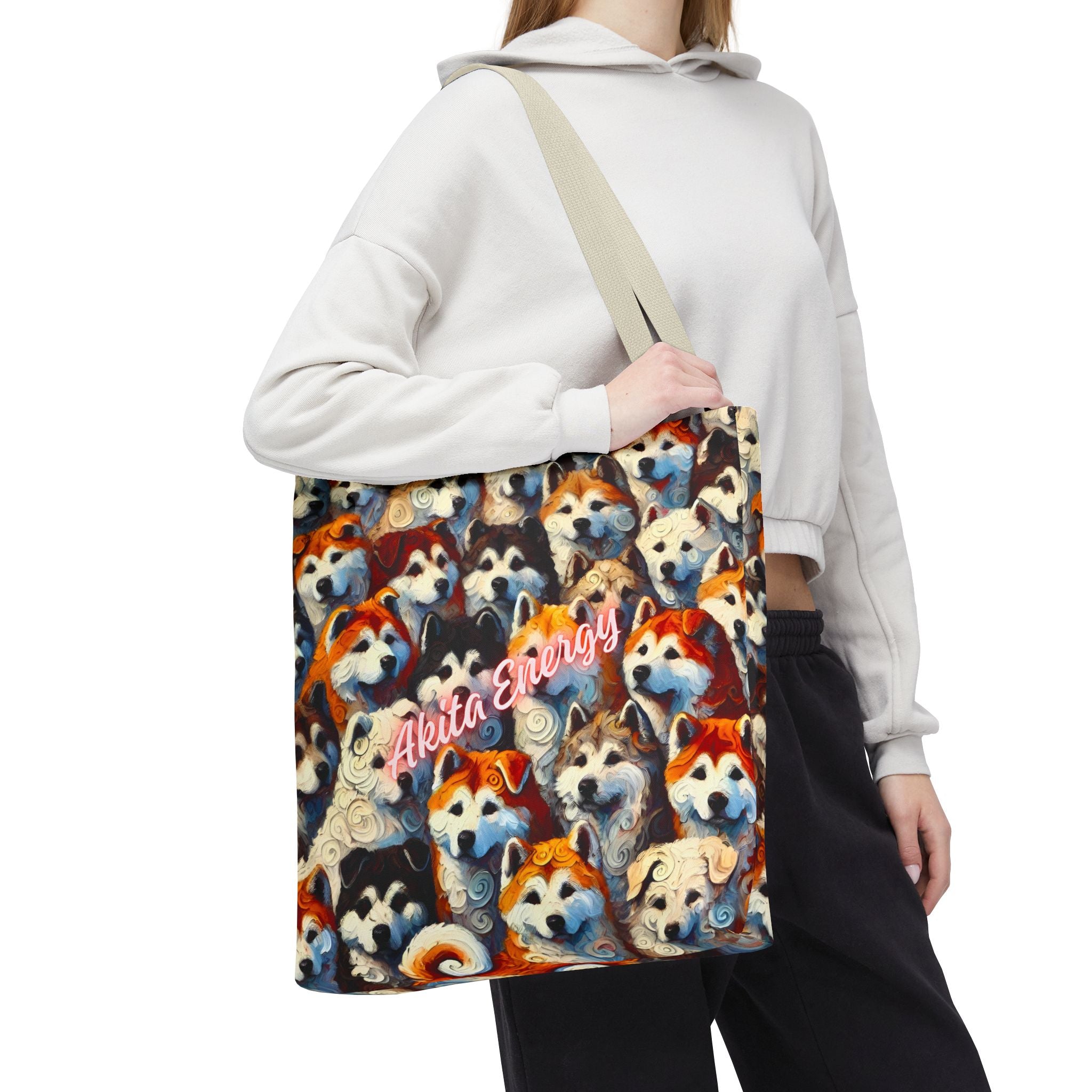 Akita Tote Bag | Akita Energy Dog Lover Gift