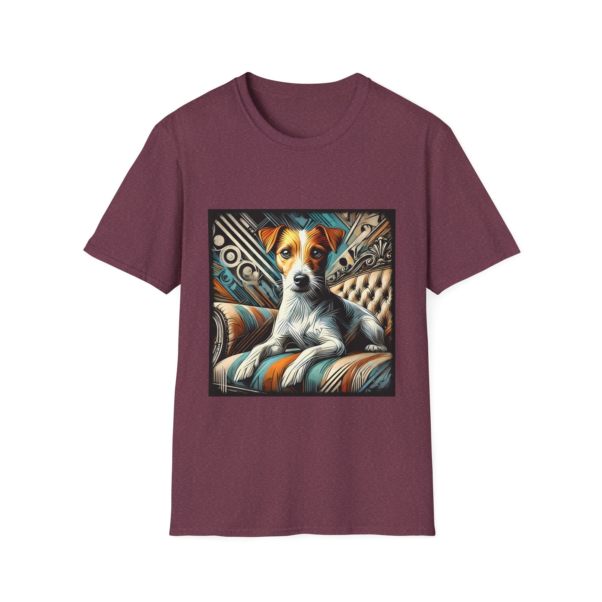 Jack Russell Terrier Warm Rebel | Unisex Dog T-Shirt