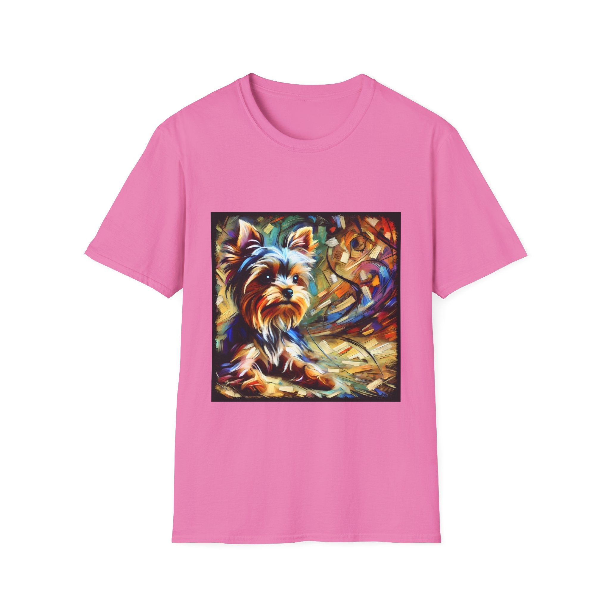 Yorkshire Terrier Multicolored Classic | Unisex Dog T-Shirt