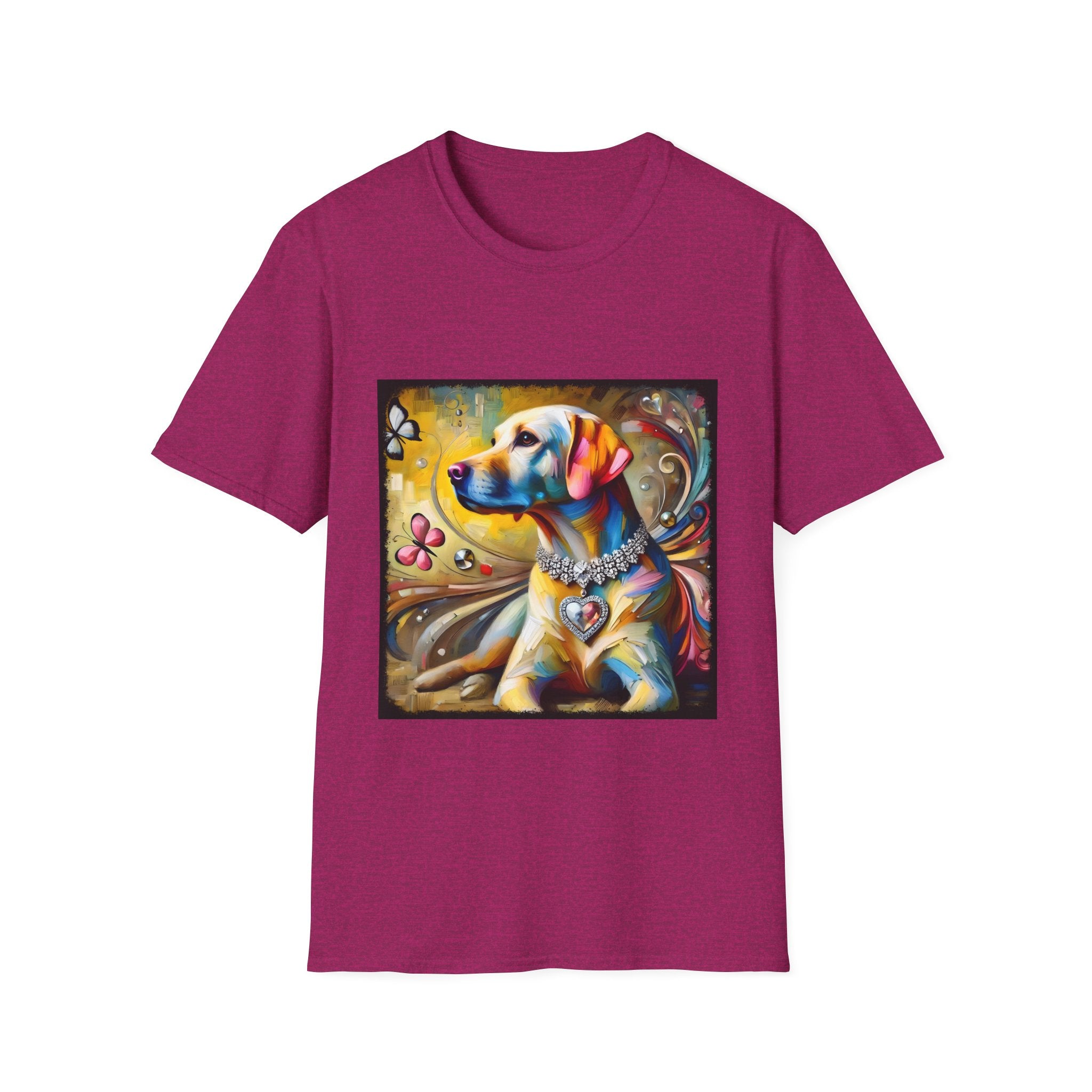 Labrador Retriever Diamond Heart Classic | Unisex Dog T-Shirt