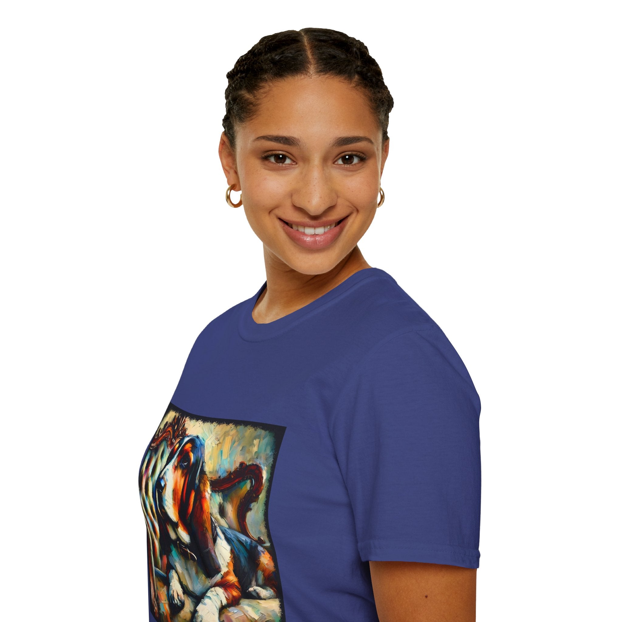 Basset Hound Elegant Classic | Unisex Dog T-Shirt