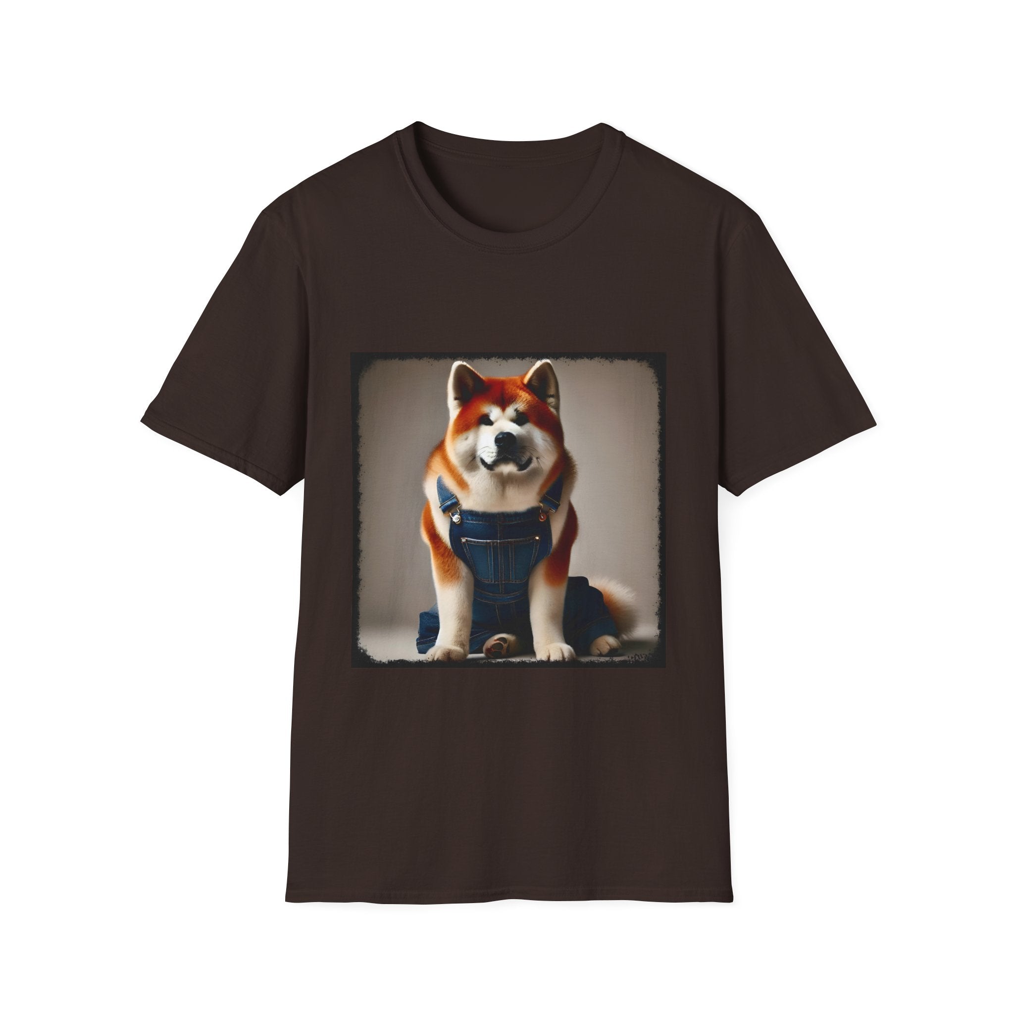 Akita Shirt | Denim Dude Dog Lover Tee