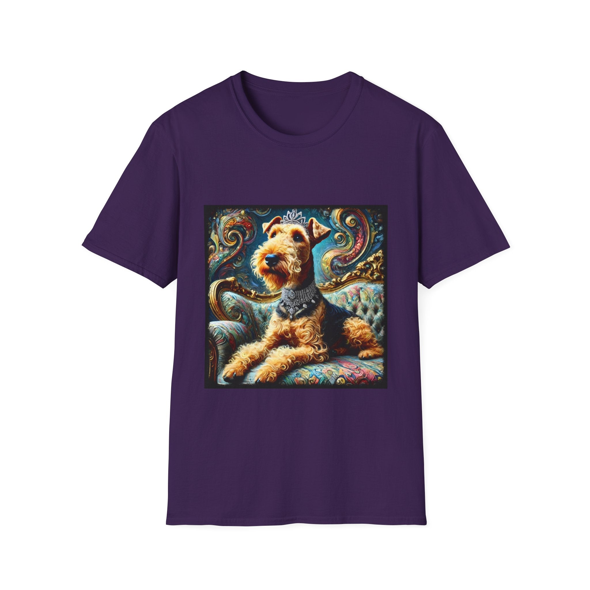 Airedale Terrier Shirt | Ethereal Swirl Dog Lover Tee