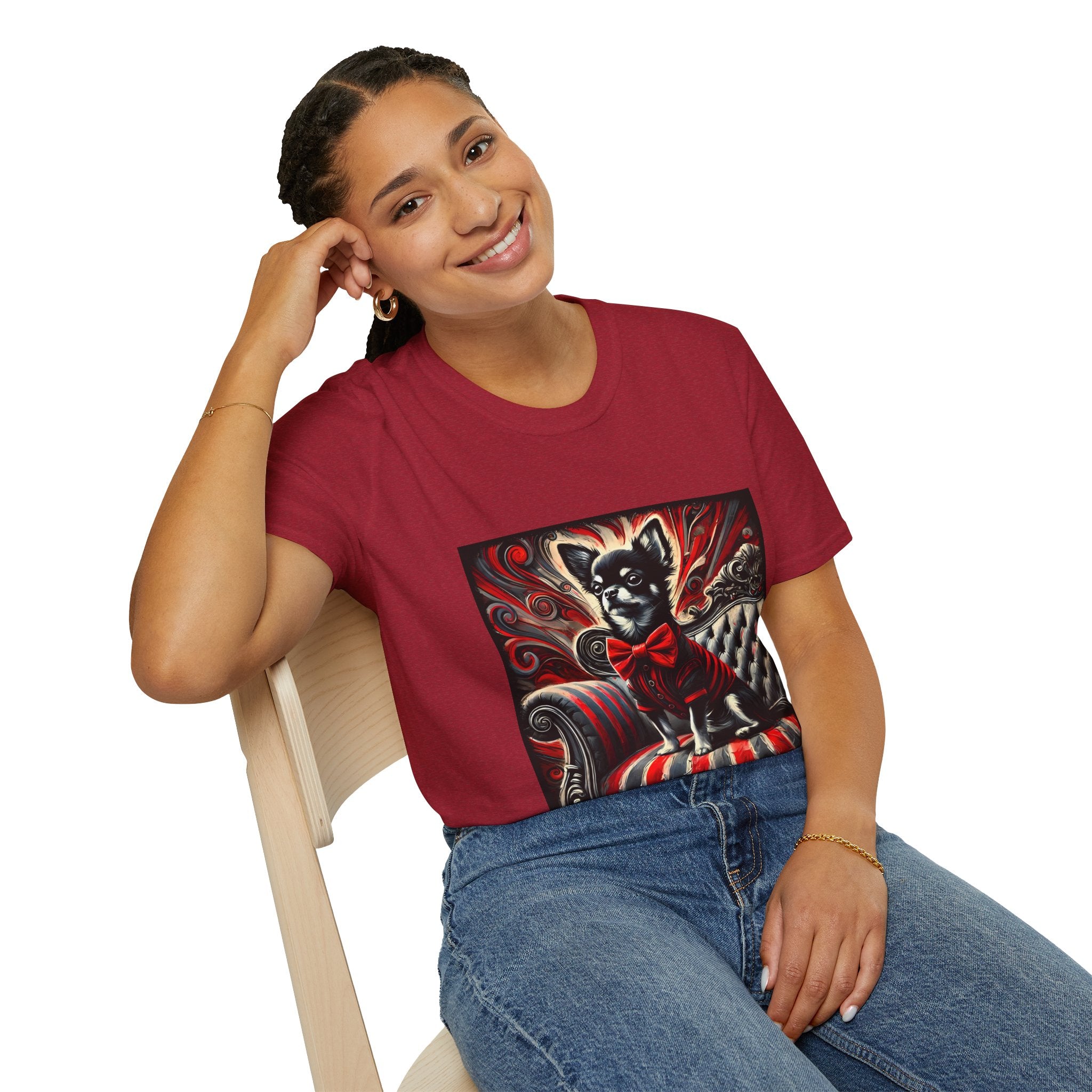 Chihuahua Red Rocker | Unisex Dog T-Shirt