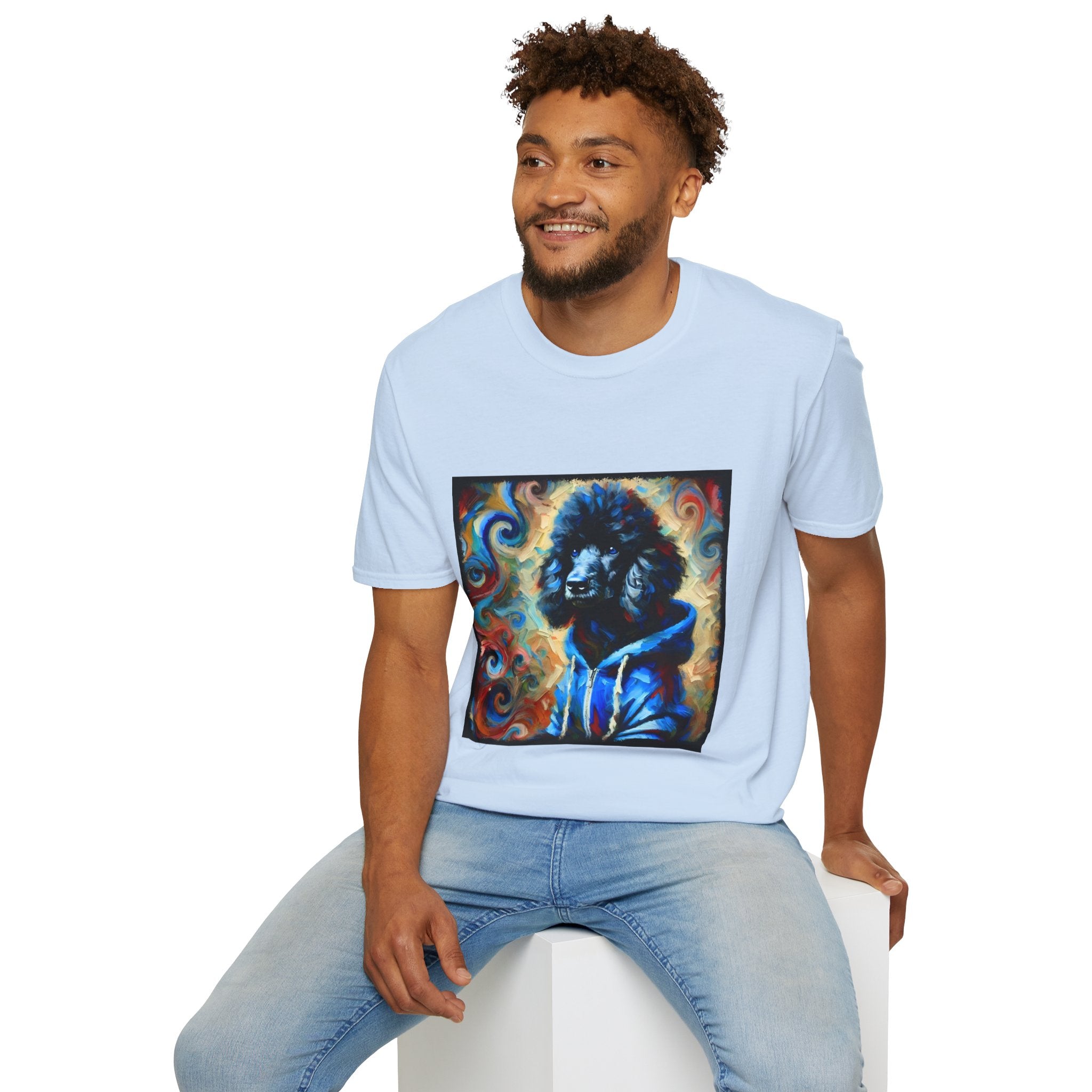 Poodle Style Rebel Swirl | Unisex Dog T-Shirt