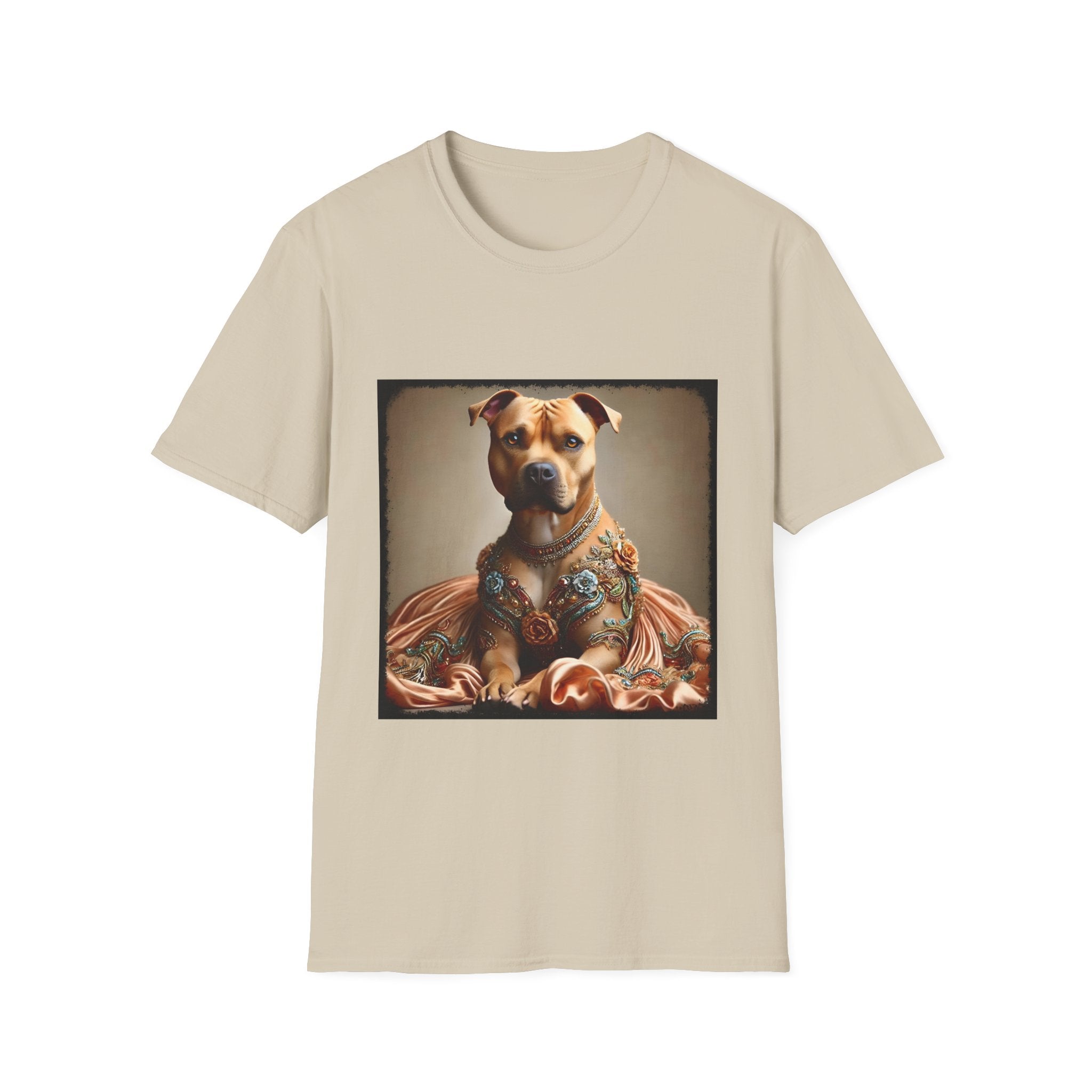 American Pit Bull Terrier Shirt | Sparkle Queen Dog Lover Tee