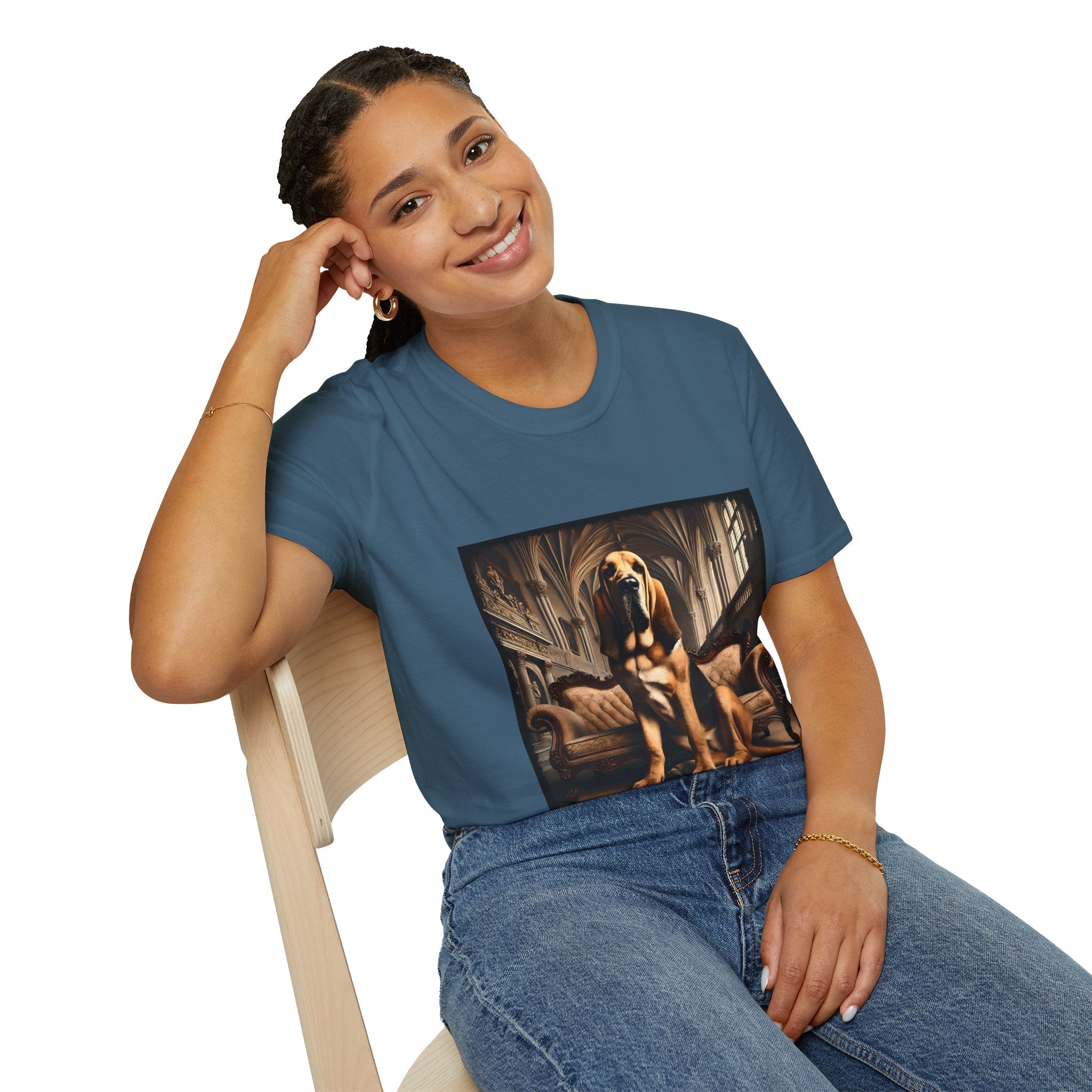 Bloodhound Posh Prince | Unisex Dog T-Shirt