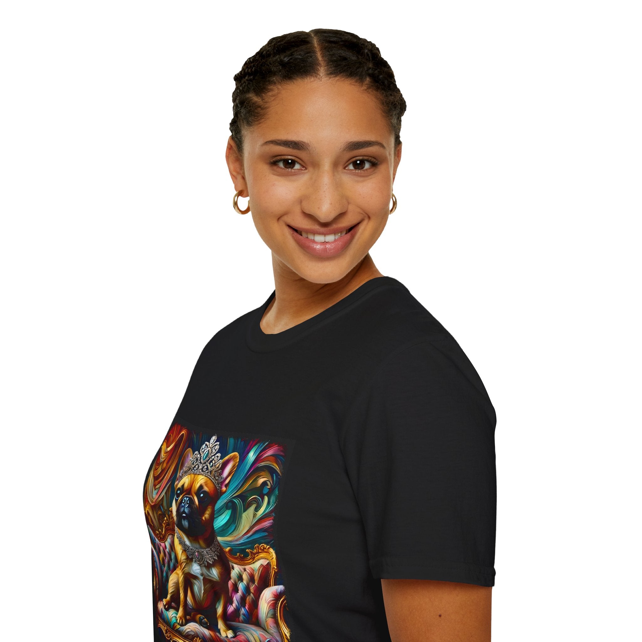 French Bulldog Shirt | Glamorous Swirl Dog Lover Tee