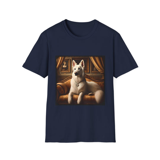 German Shepherd Pure Princess design dog lover unisex t-shirt in navy