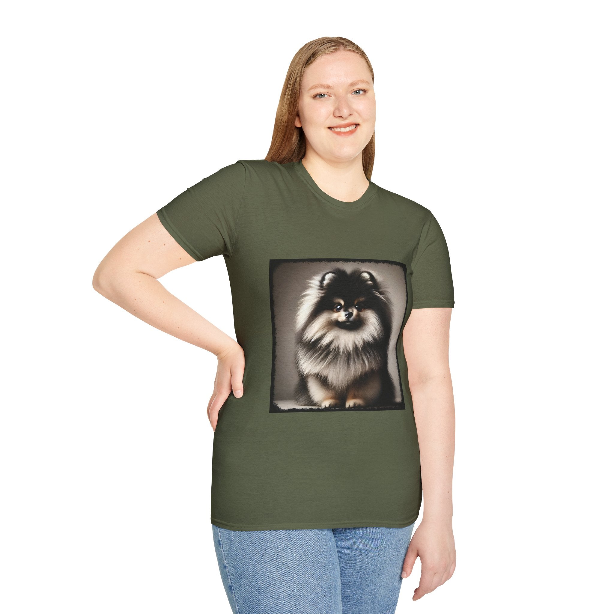 Pomeranian Lil Bean | Unisex Dog T-Shirt