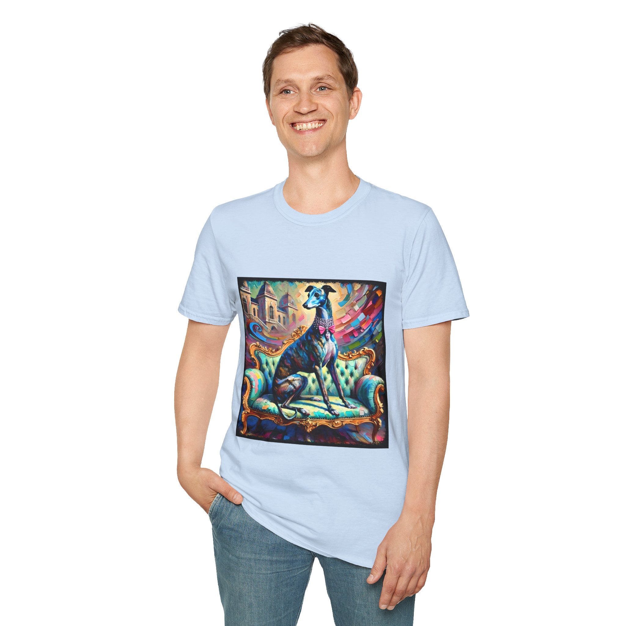 Greyhound Diamond Princess Classic | Unisex Dog T-Shirt