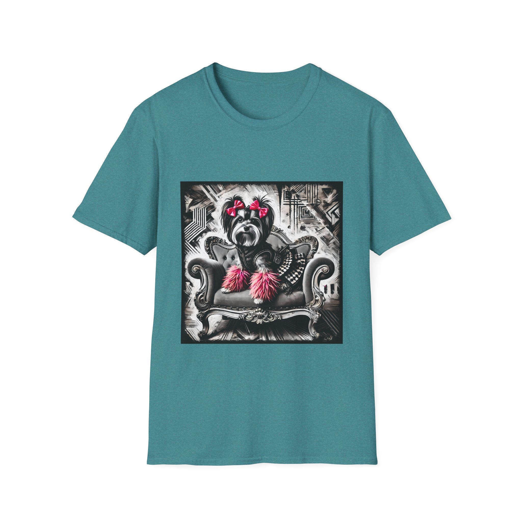 Havanese B&W Cutie |  Unisex Dog T-Shirt