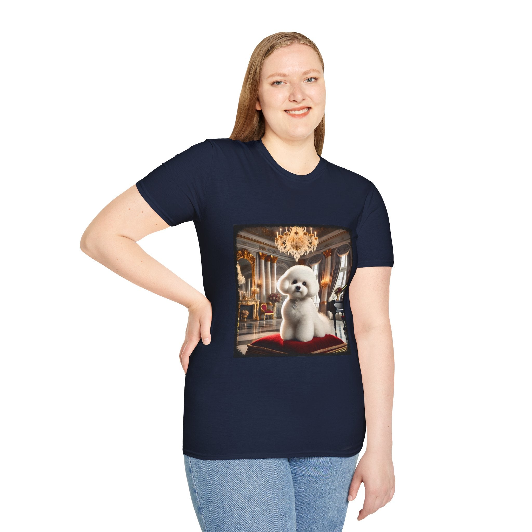 Bichon Frise Billionaire Bark | Unisex Dog T-Shirt
