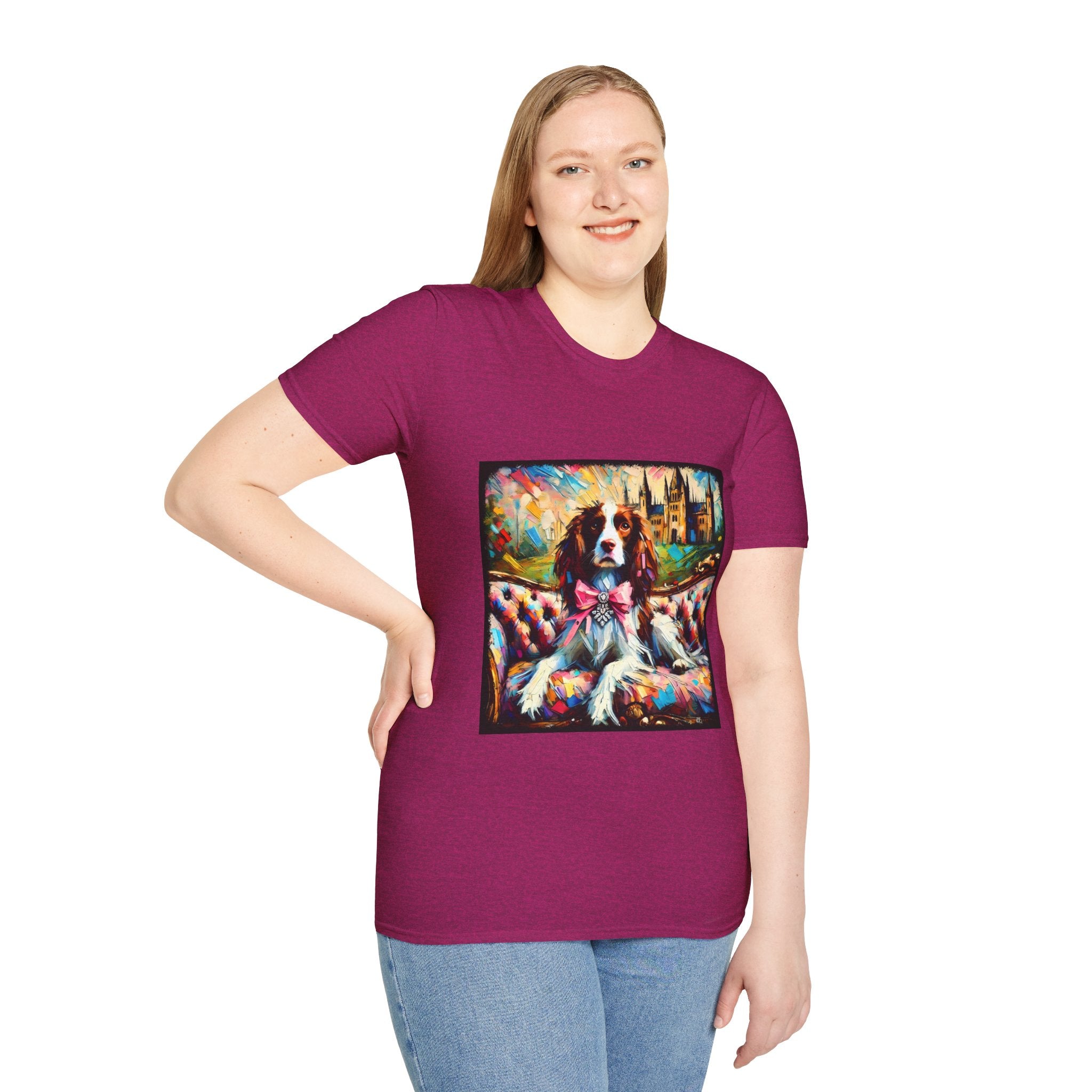 English Springer Spaniel Bold Princess Classic | Unisex Dog T-Shirt