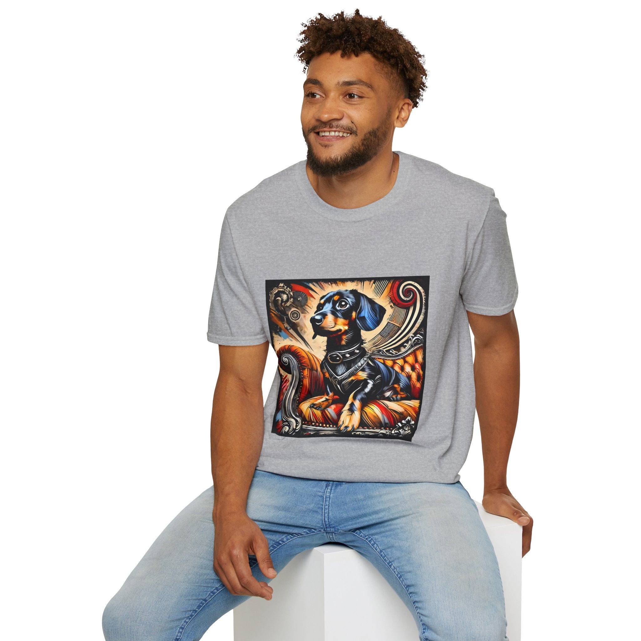 Dachshund Edgy Classic | Unisex Dog T-Shirt