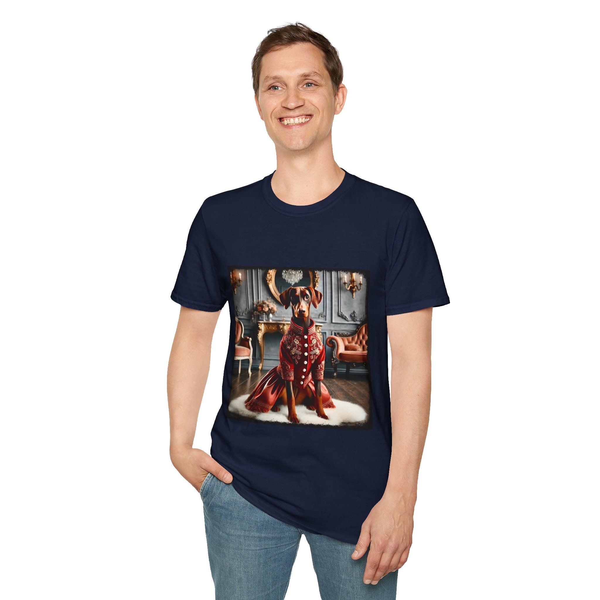 Doberman Pinscher Velvet Vixen | Unisex Dog T-Shirt