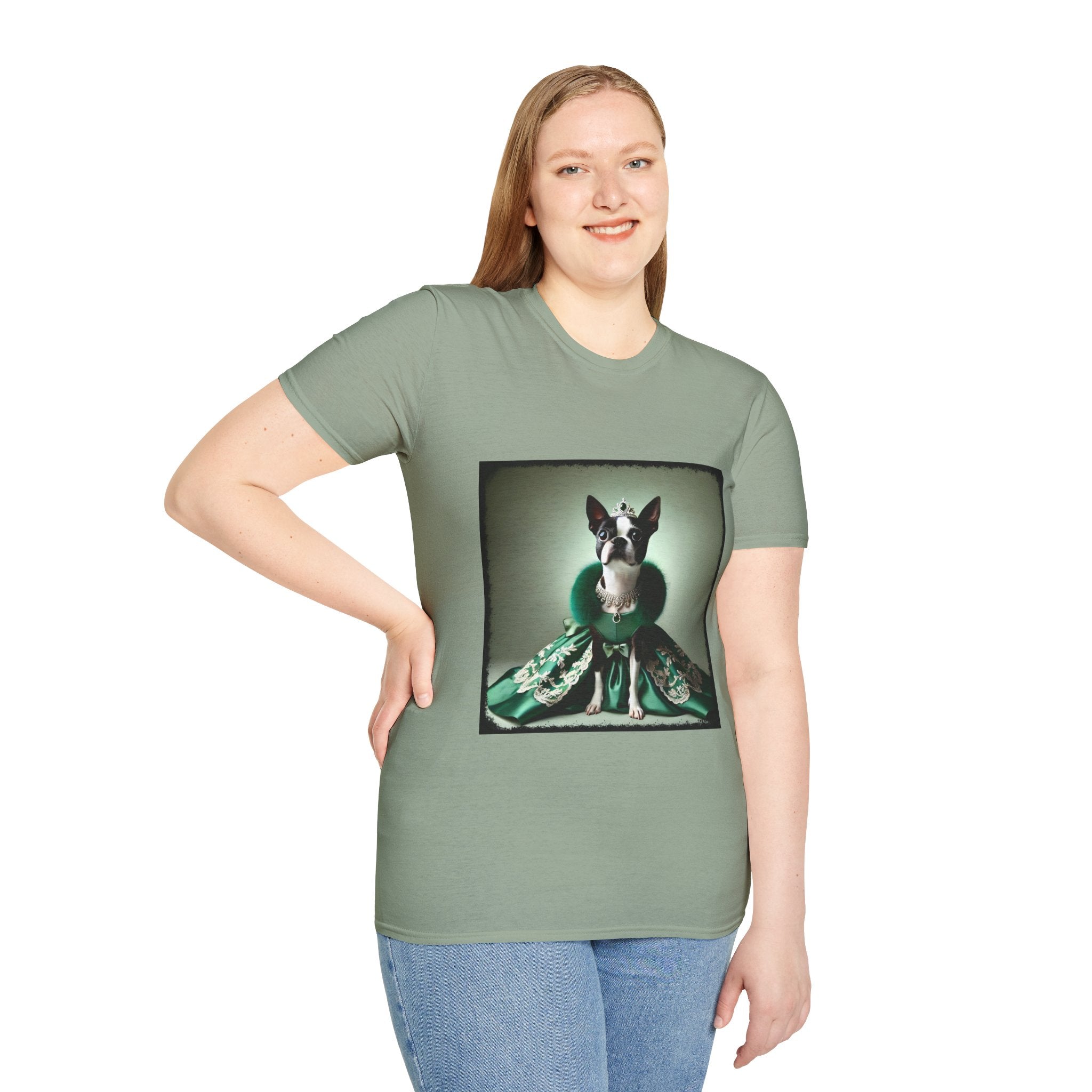 Boston Terrier Pageant Princess | Unisex Dog T-Shirt