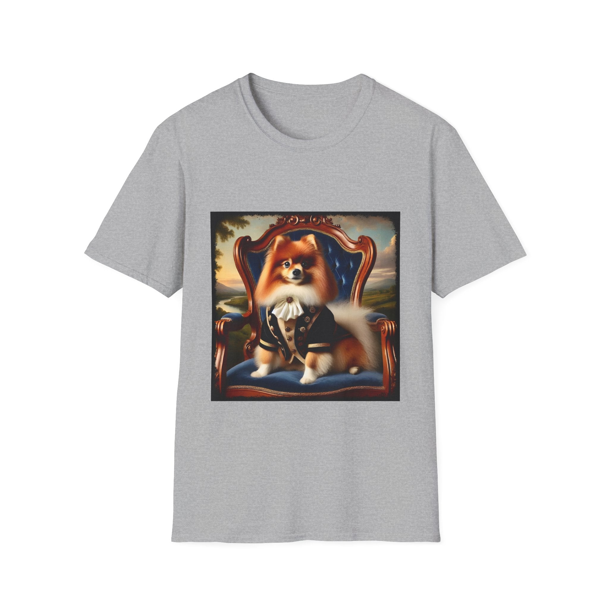 Pomeranian Posh Prince | Unisex Dog T-Shirt