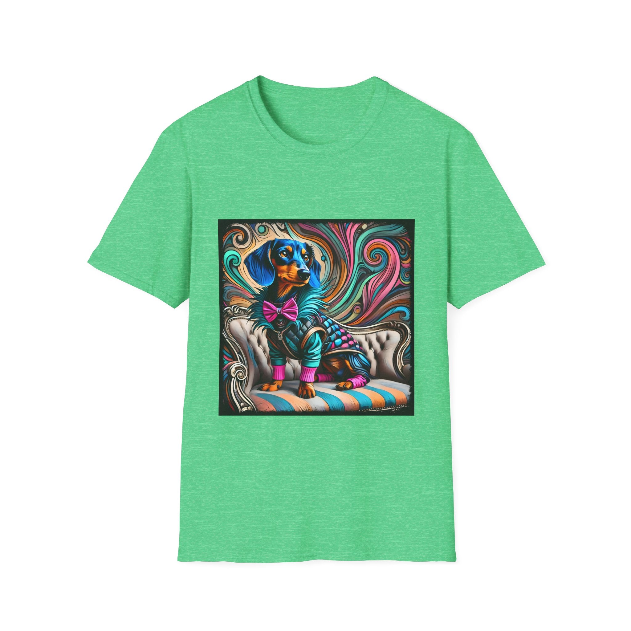Dachshund Blue Rocker | Unisex Dog T-Shirt