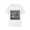 German Shepherd Blue Swirl | Unisex Dog T-Shirt