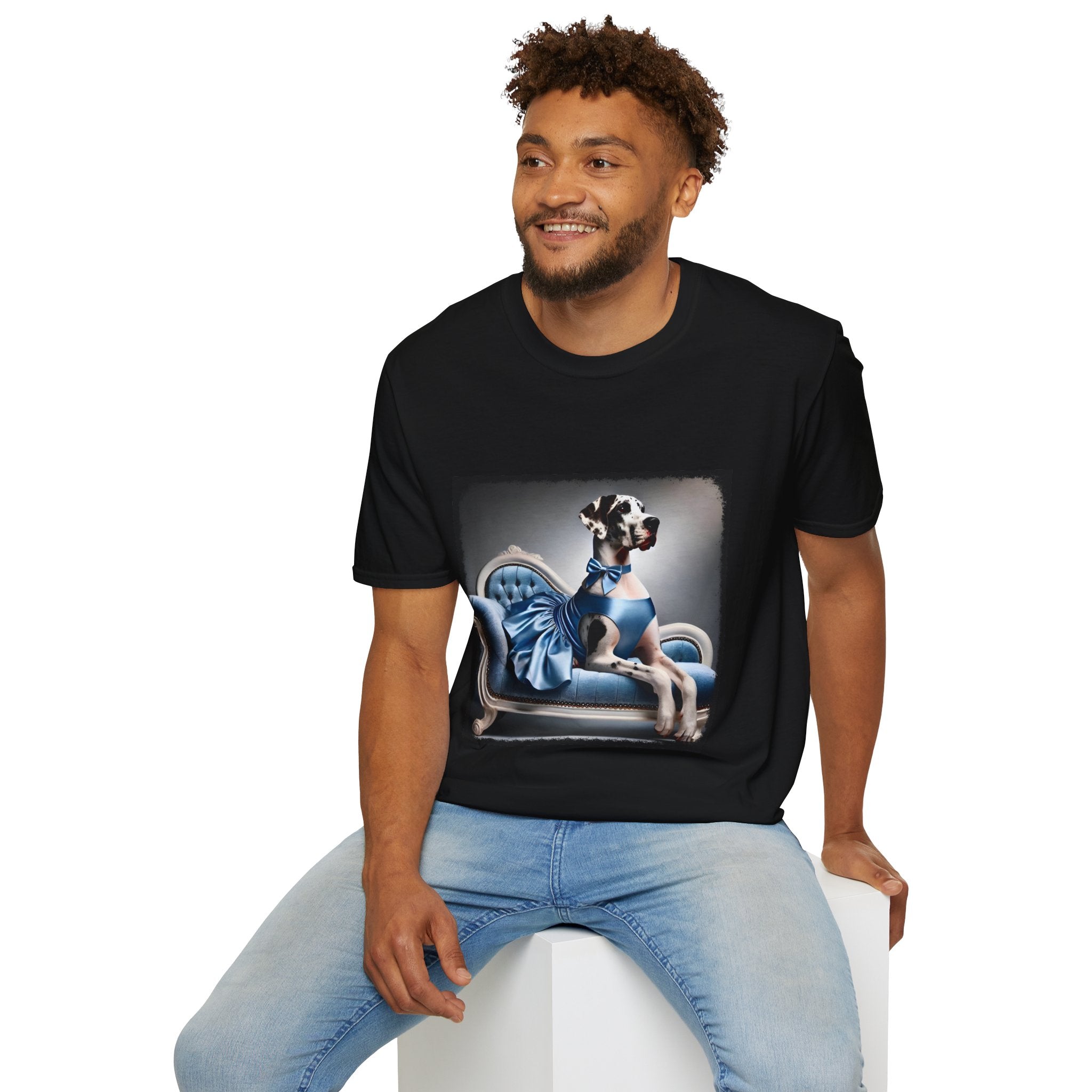 Great Dane Blue Belle | Unisex Dog T-Shirt