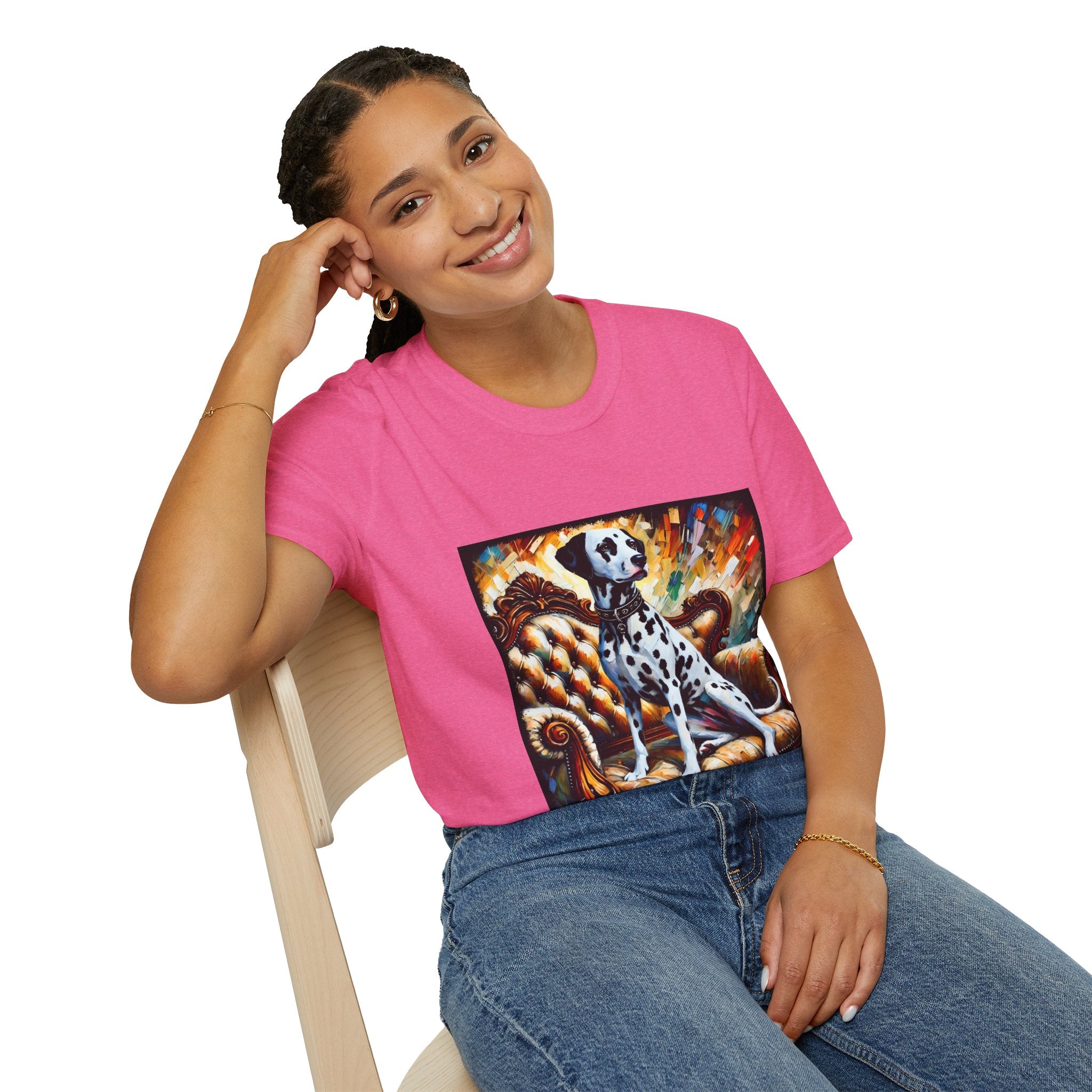 Dalmatian Sunburst Classic | Unisex Dog T-Shirt