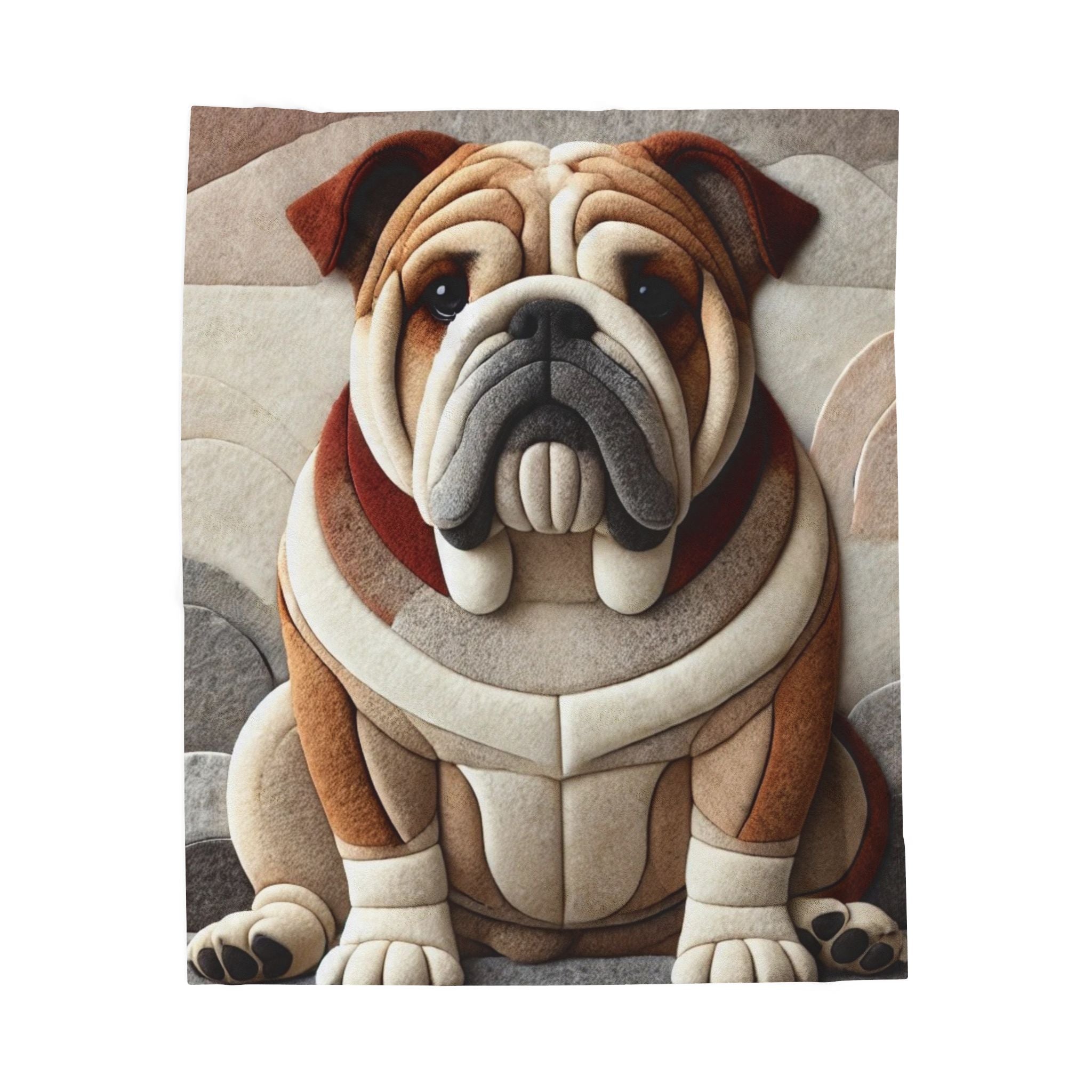 Bulldog Blanket | Cuddle Buddy Dog Lover Gift