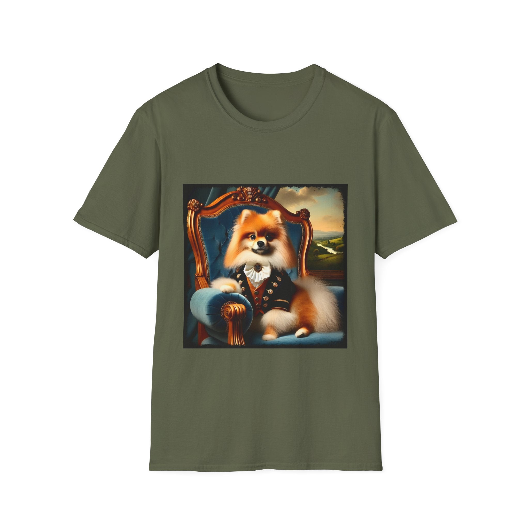 Pomeranian Polished Prince | Unisex Dog T-Shirt