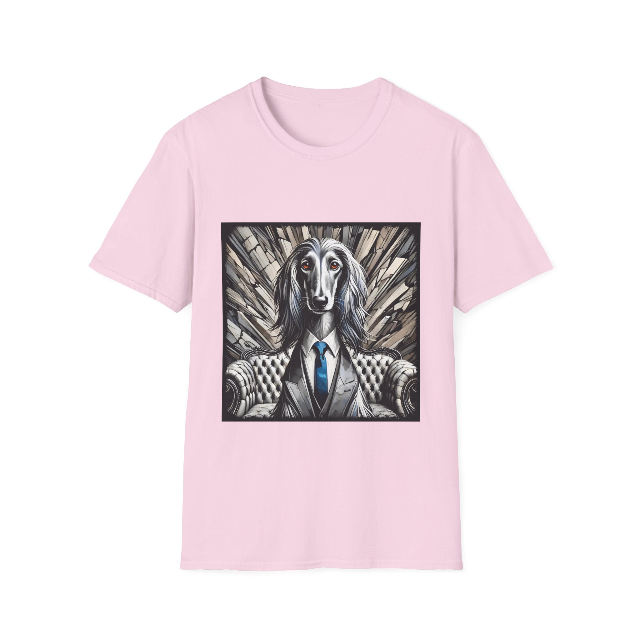 Afghan Hound Shirt | B&W Bold Gentleman Dog Lover Tee