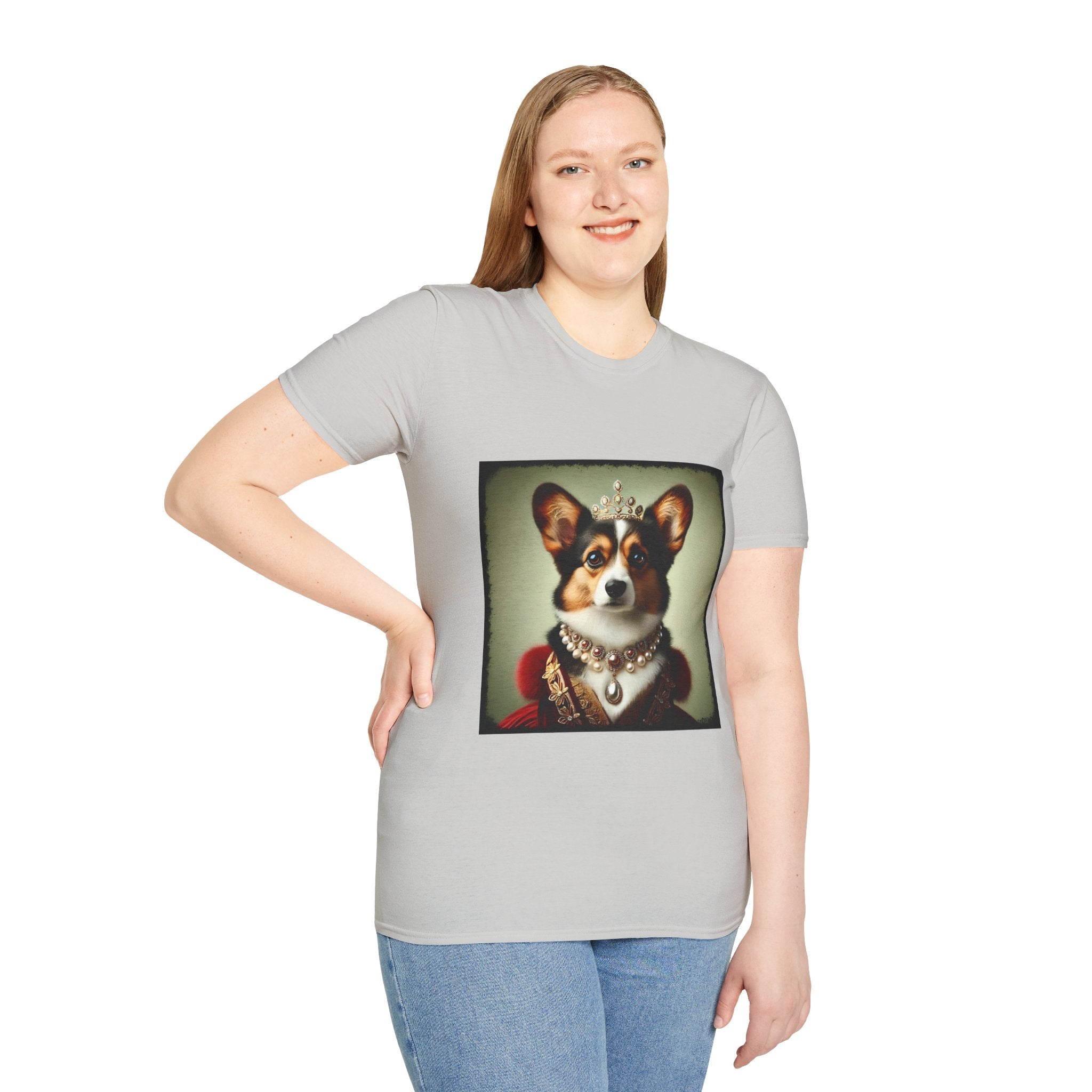 Pembroke Welsh Corgi Glam Queen | Unisex Dog T-Shirt