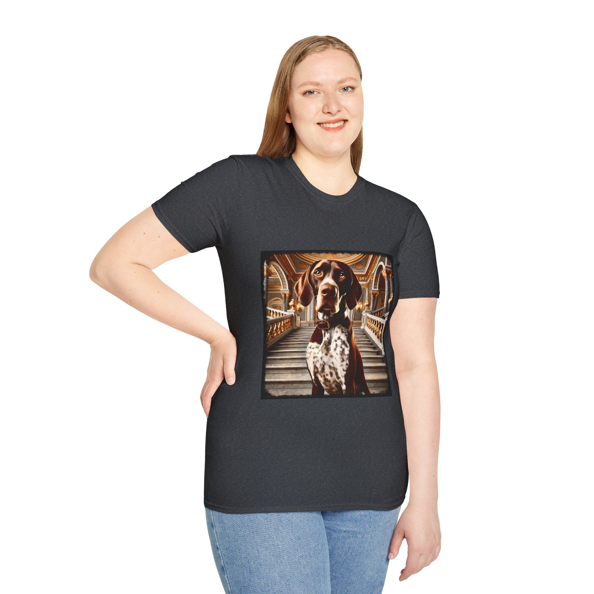 German Shorthaired Pointer Polished Pup | Unisex Dog T-Shirt