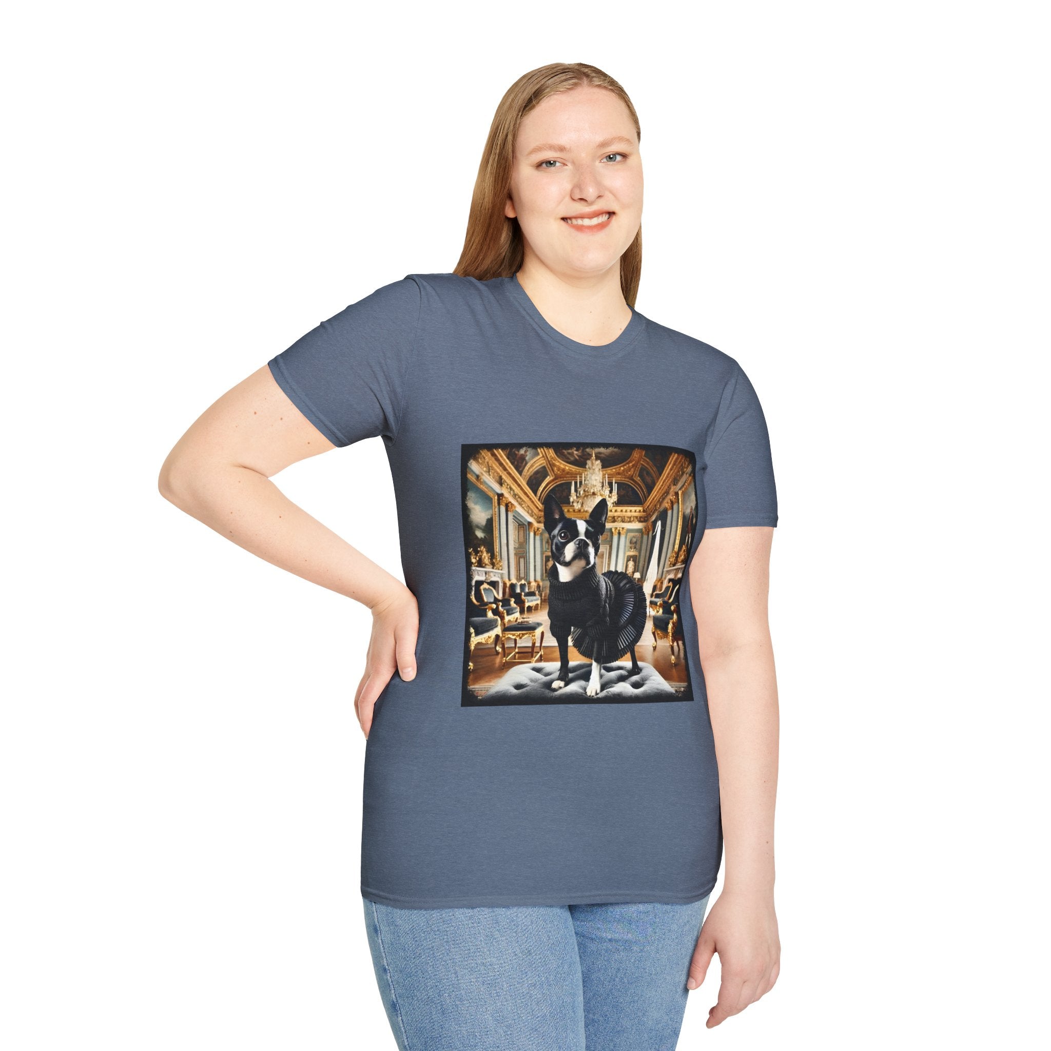 Boston Terrier Priveleged Pup | Unisex Dog T-Shirt