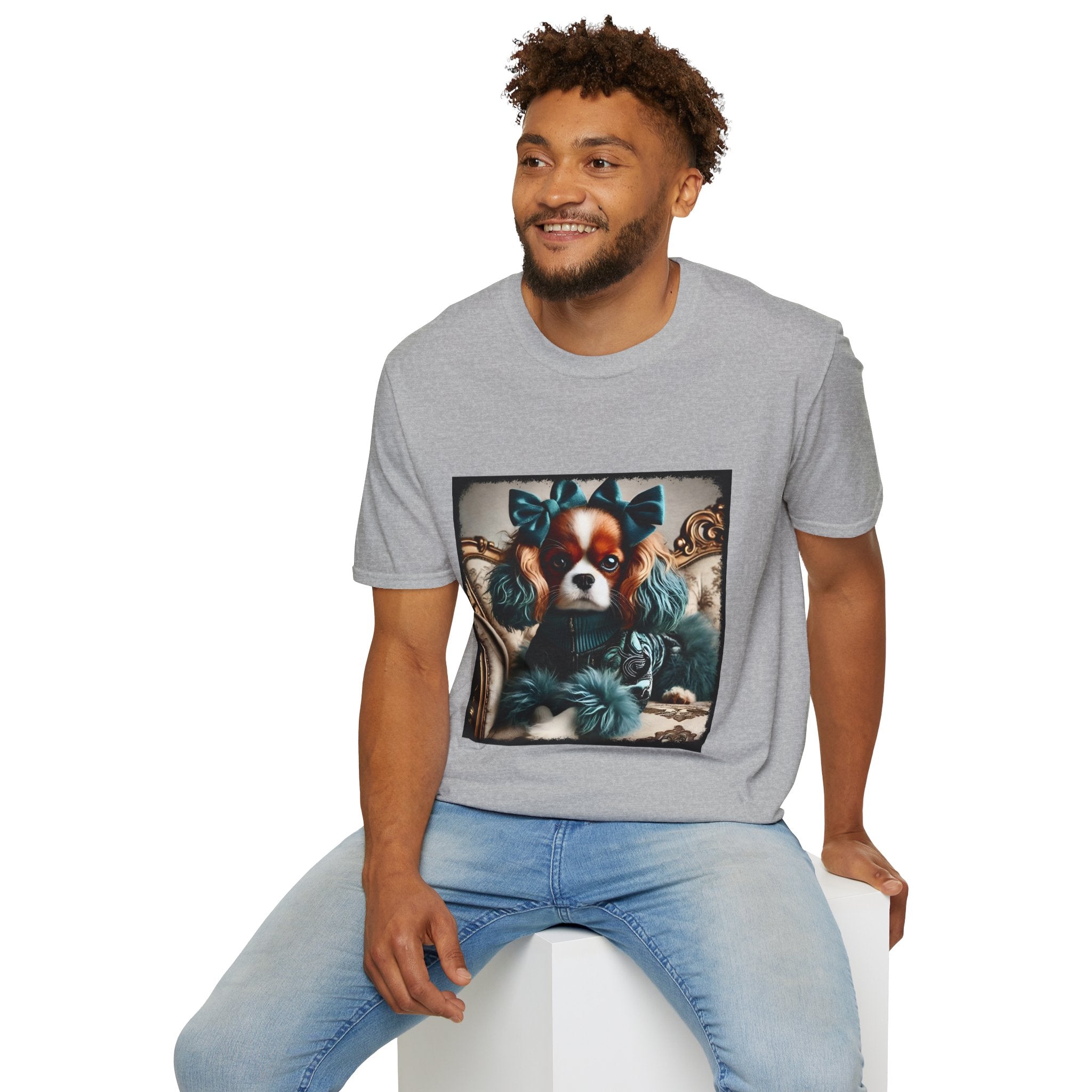 Cavalier King Charles Spaniel Glam Growler | Unisex Dog T-Shirt