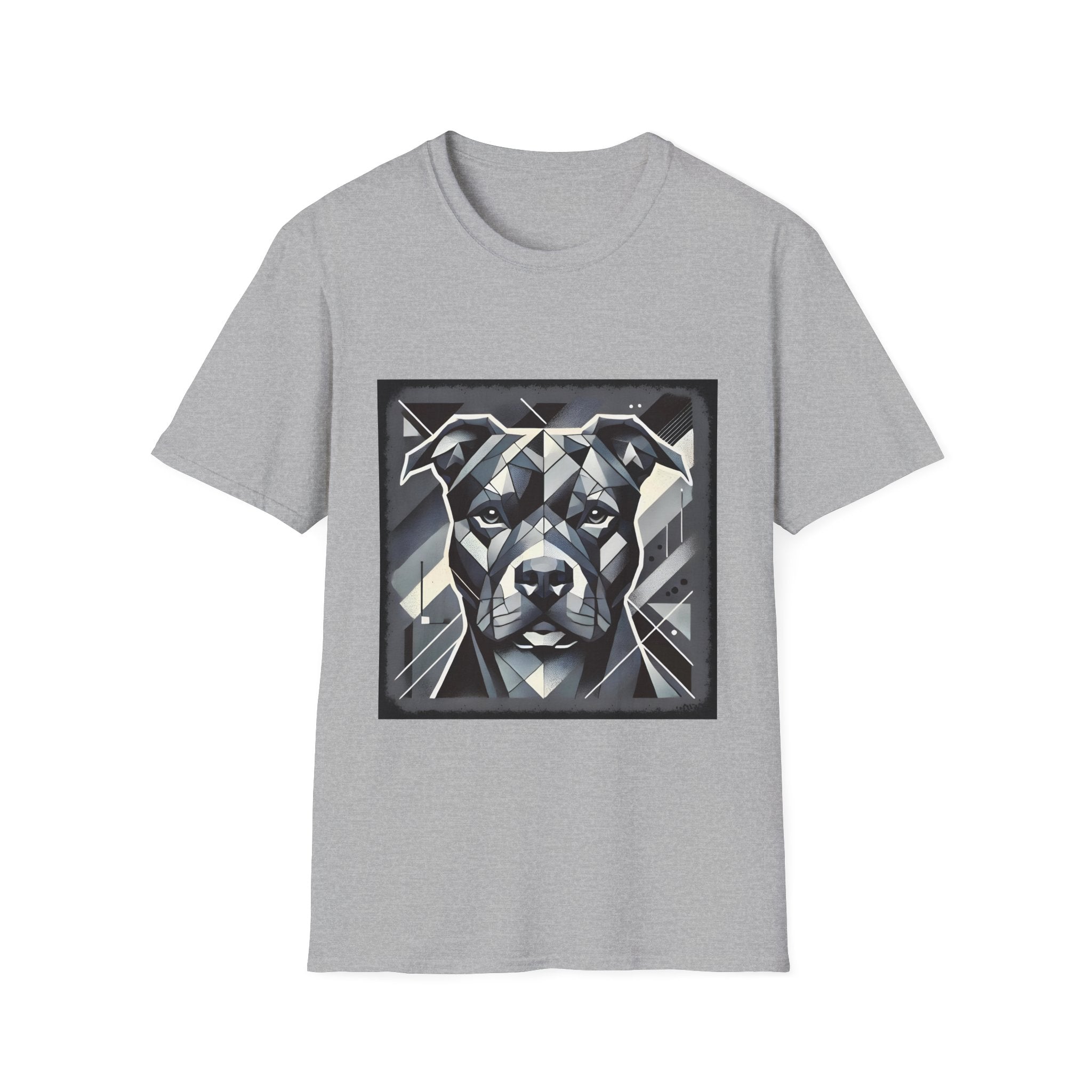 American Pit Bull Terrier Shirt | Geometric Dog Lover Tee