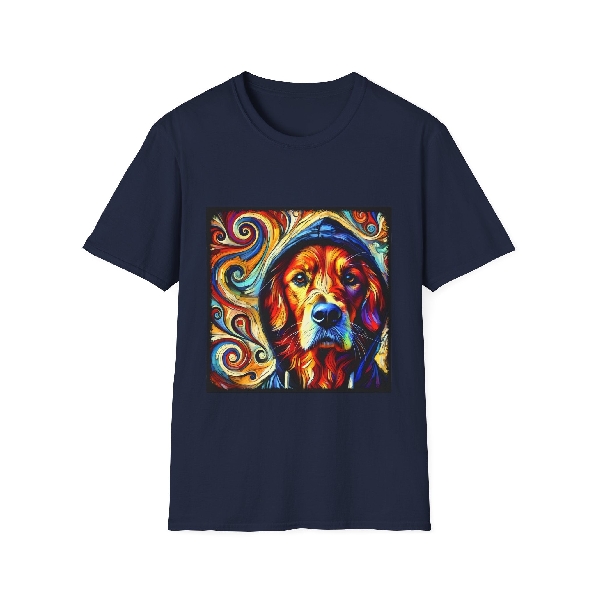 Golden Retriever Shirt | Relaxed Bold Swirl Dog Lover Tee