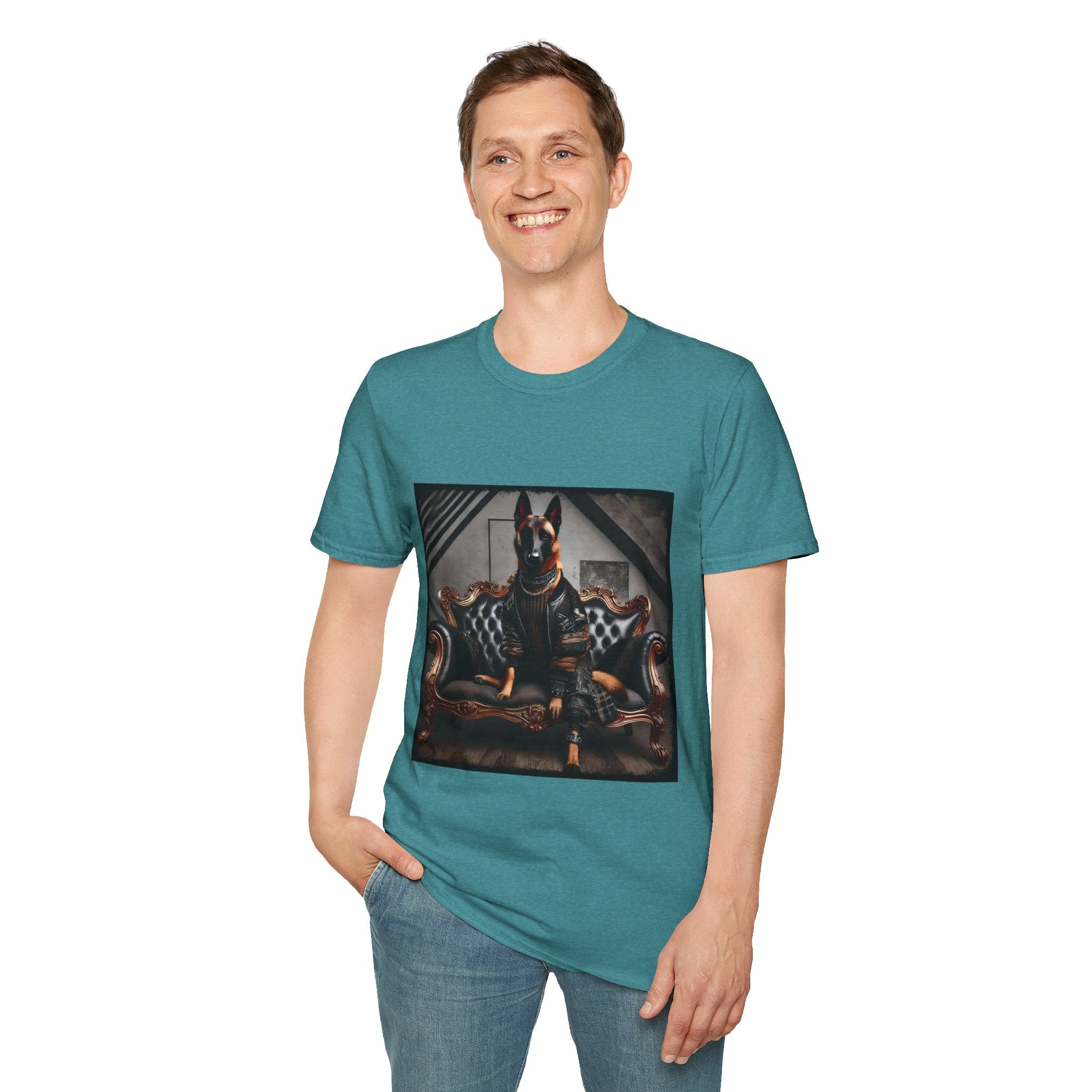 Belgian Malinois Bold Rebel | Unisex Dog T-Shirt