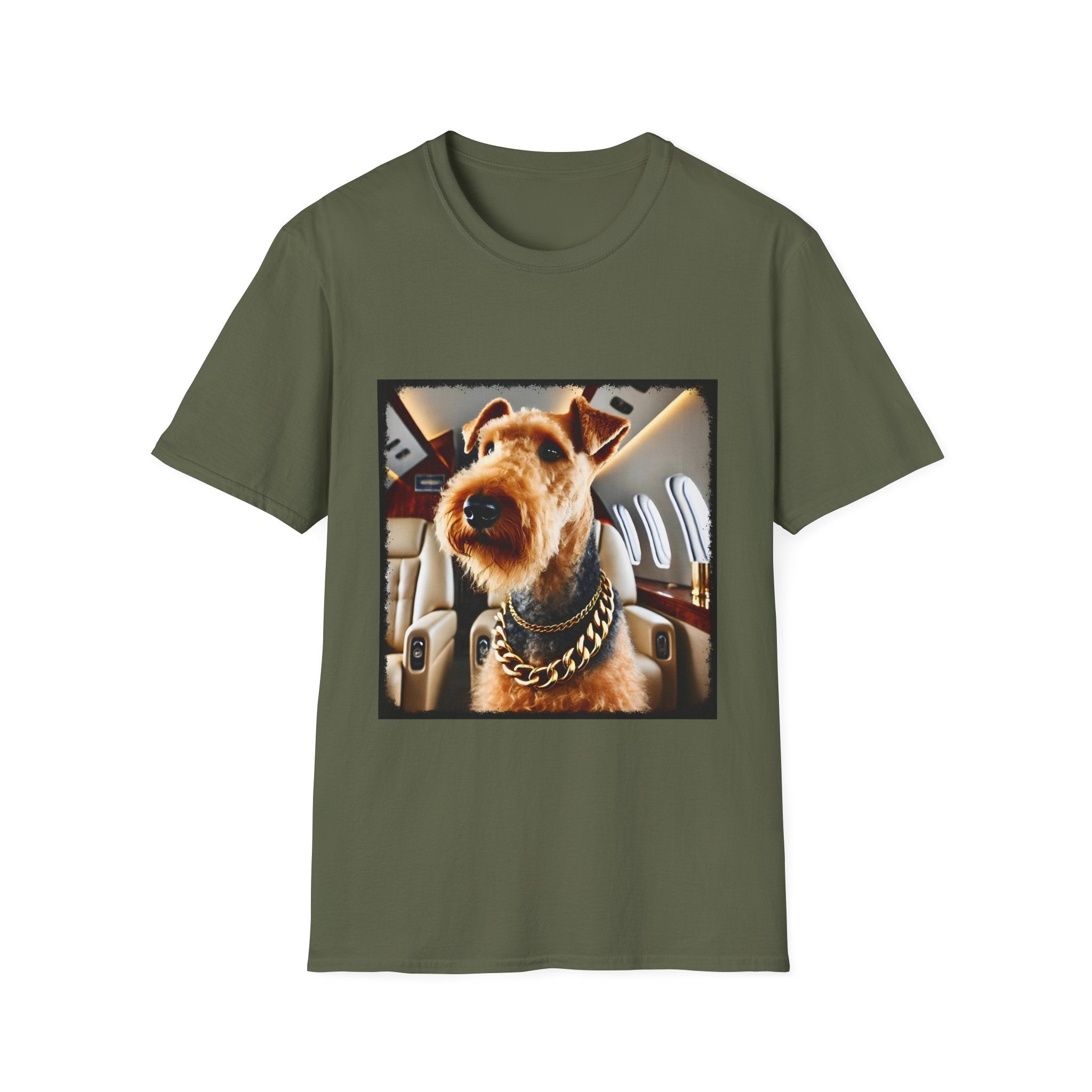 Airedale Terrier Shirt | Jet Setter Dog Lover Tee