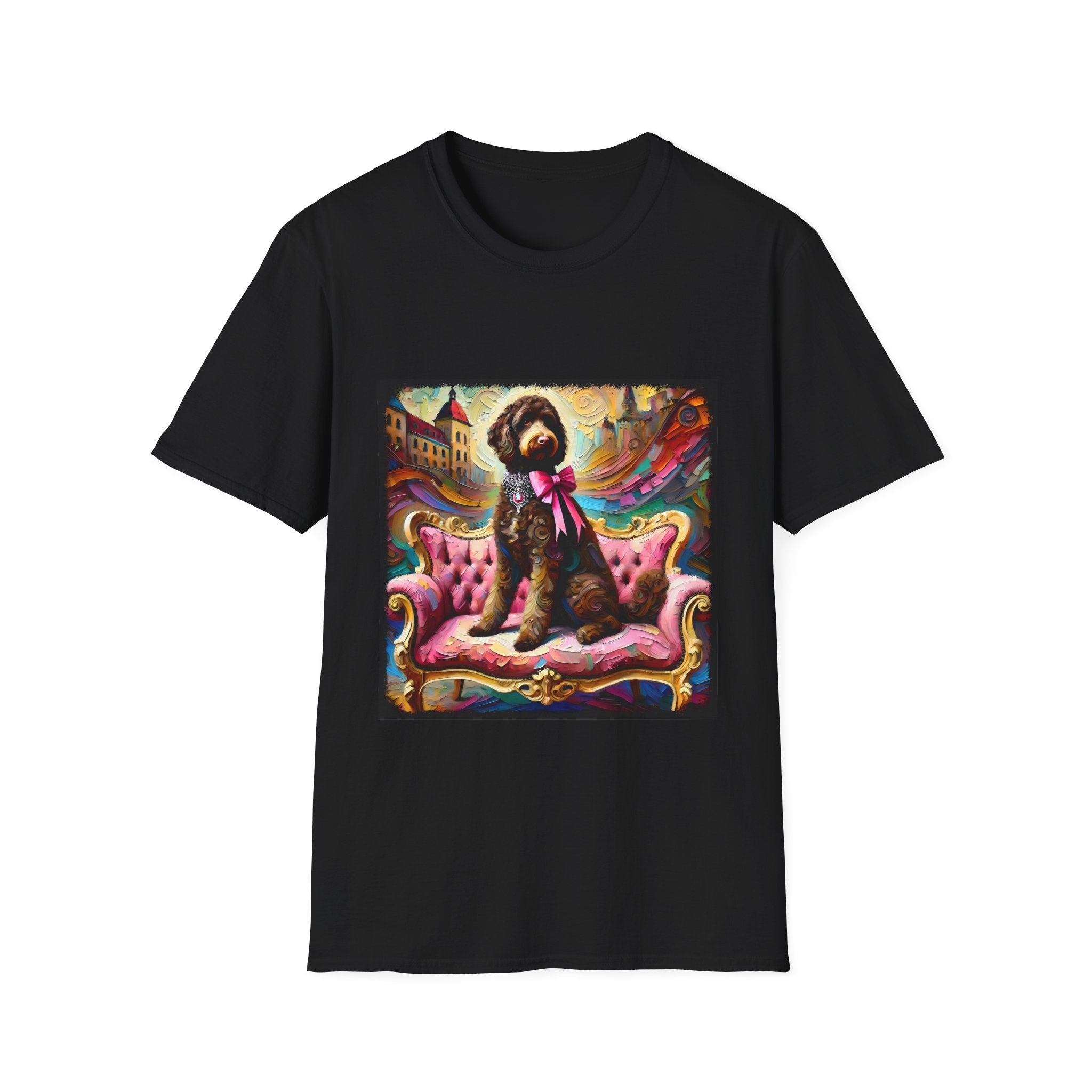 Labradoodle Chocolate Princess Classic | Unisex Dog T-Shirt