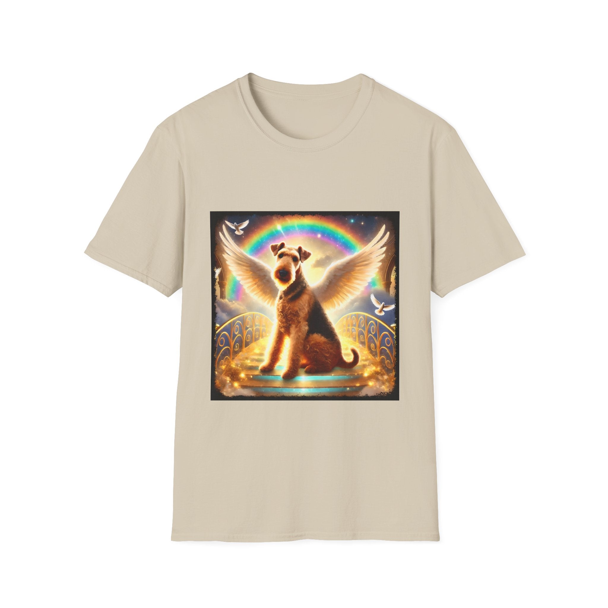Airedale Terrier Shirt | Rainbow Bridge Dog Lover Tee