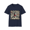 German Shepherd B&W Red Bow | Unisex Dog T-Shirt