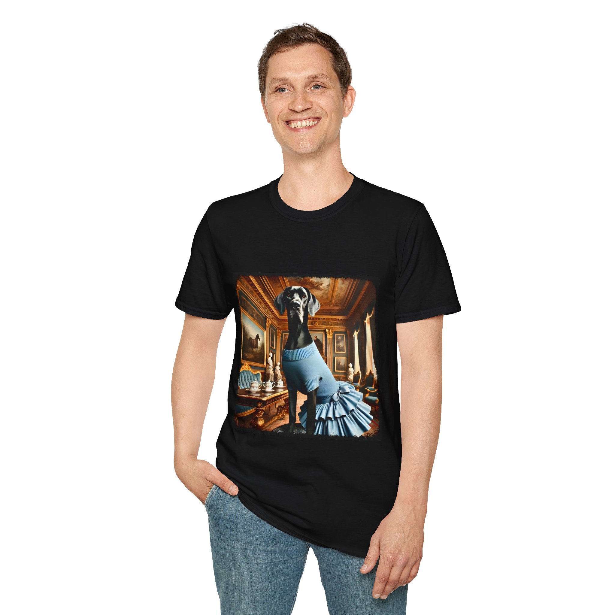 Great Dane Haute Tail | Unisex Dog T-Shirt