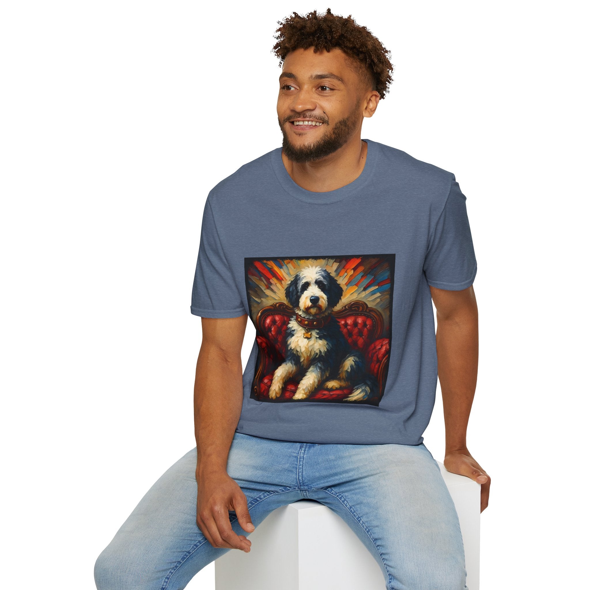 Sheepadoodle Warm Classic | Unisex Dog T-Shirt