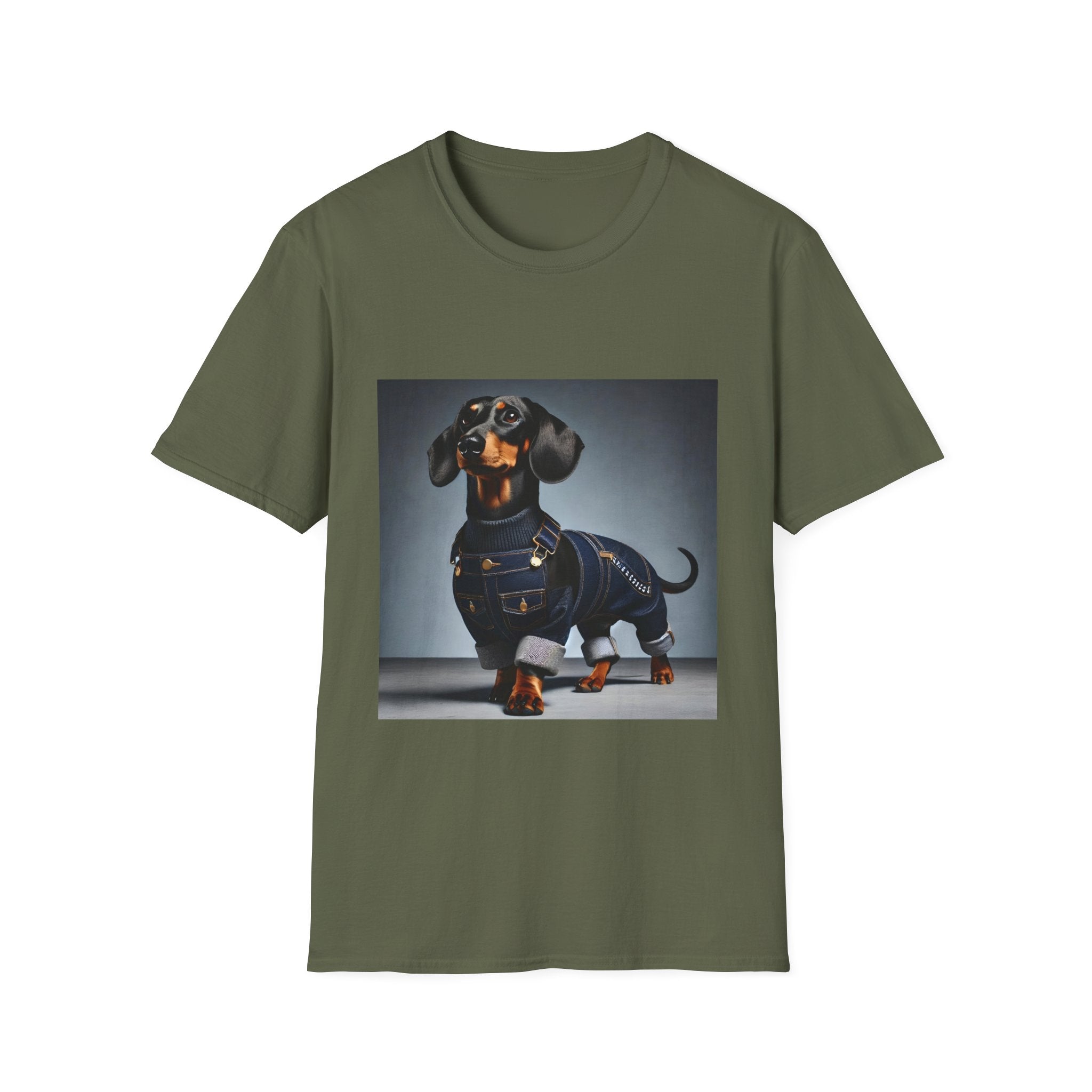 Dachshund Shirt | Denim Doll Dog Lover Tee