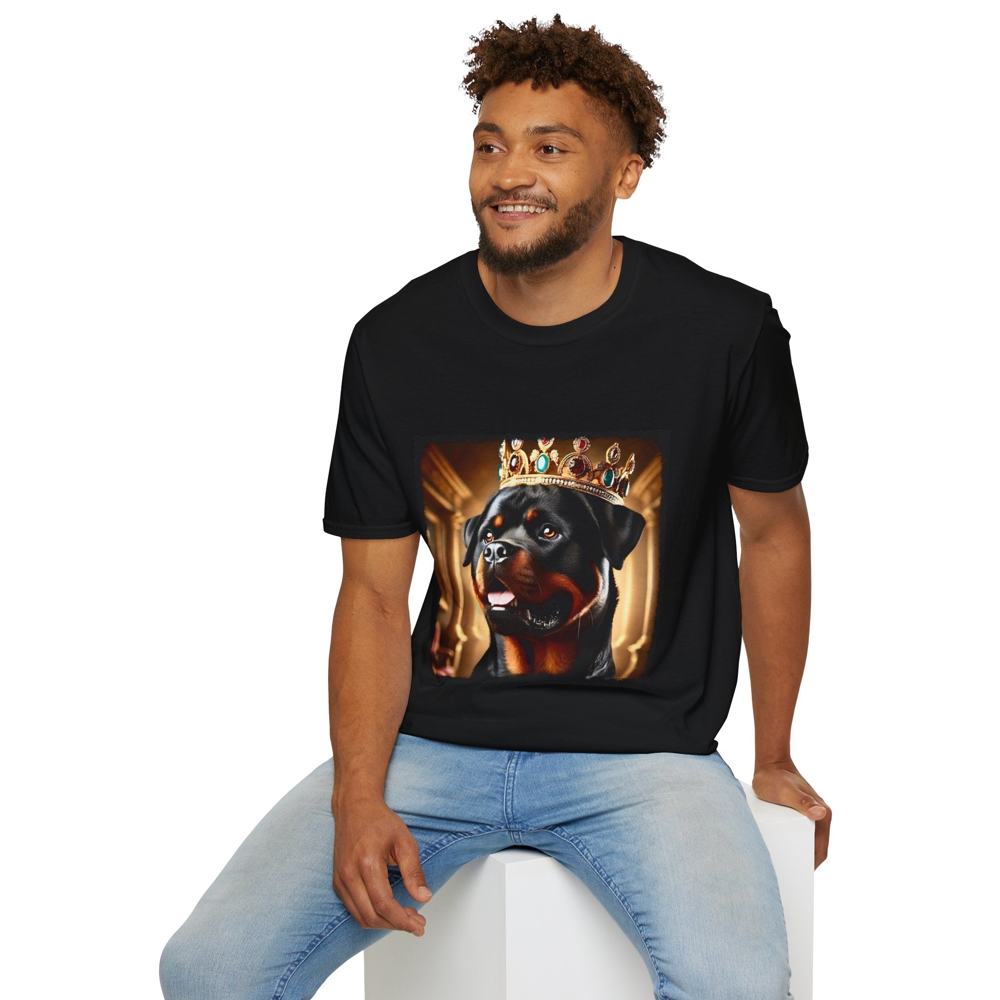 Rottweiler Royal Reign | Unisex Dog T-Shirt