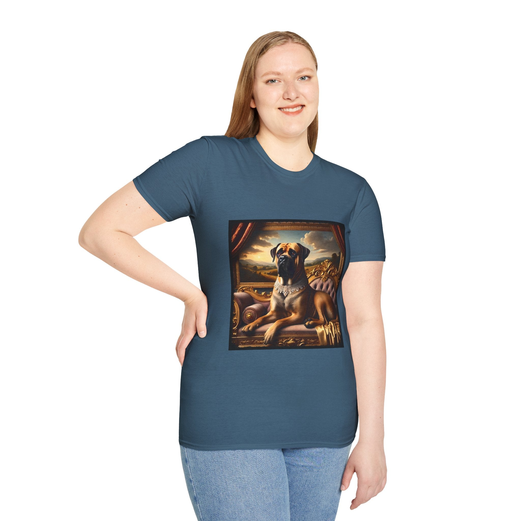 Bullmastiff Royal Princess | Unisex Dog T-Shirt